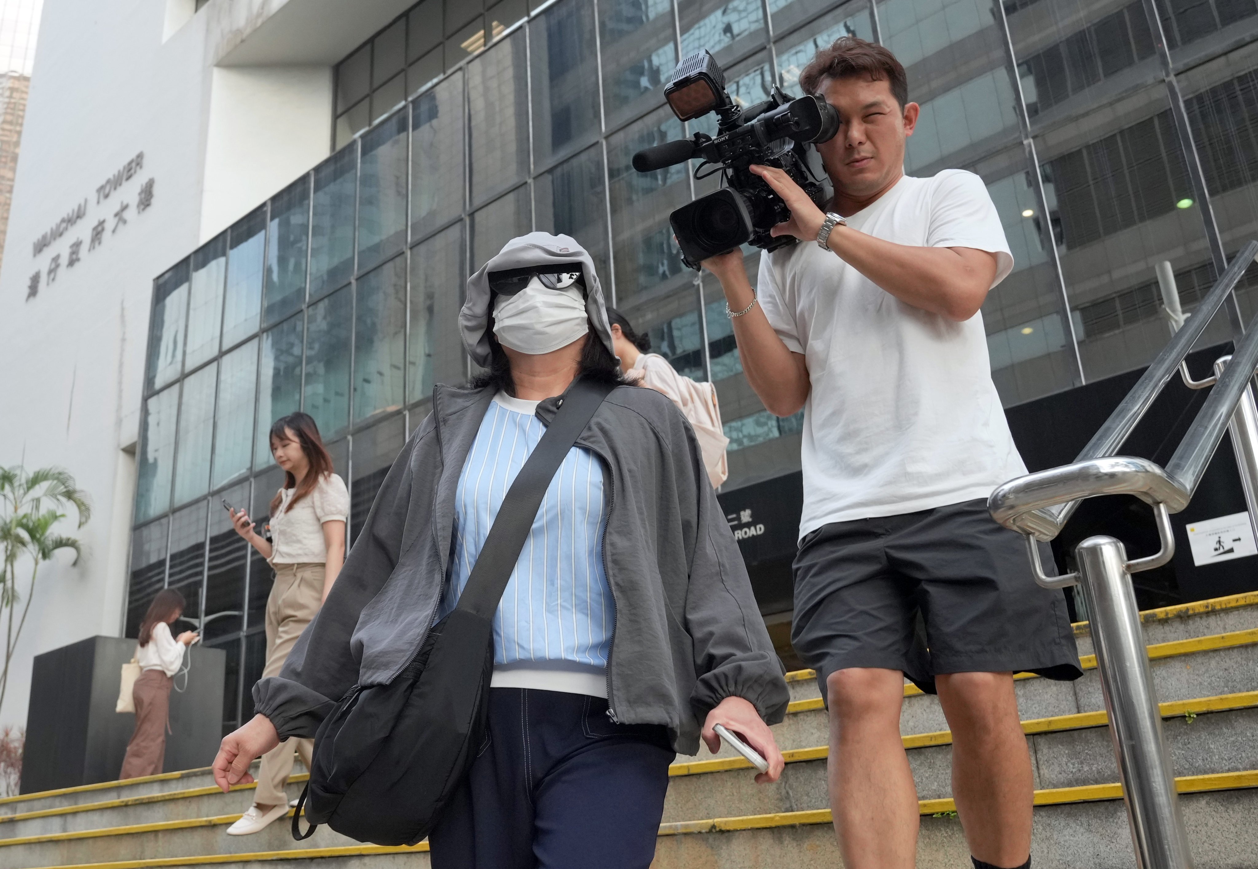 Jenny Li leaves the District Court in Wan Chai in June. Photo: May Tse