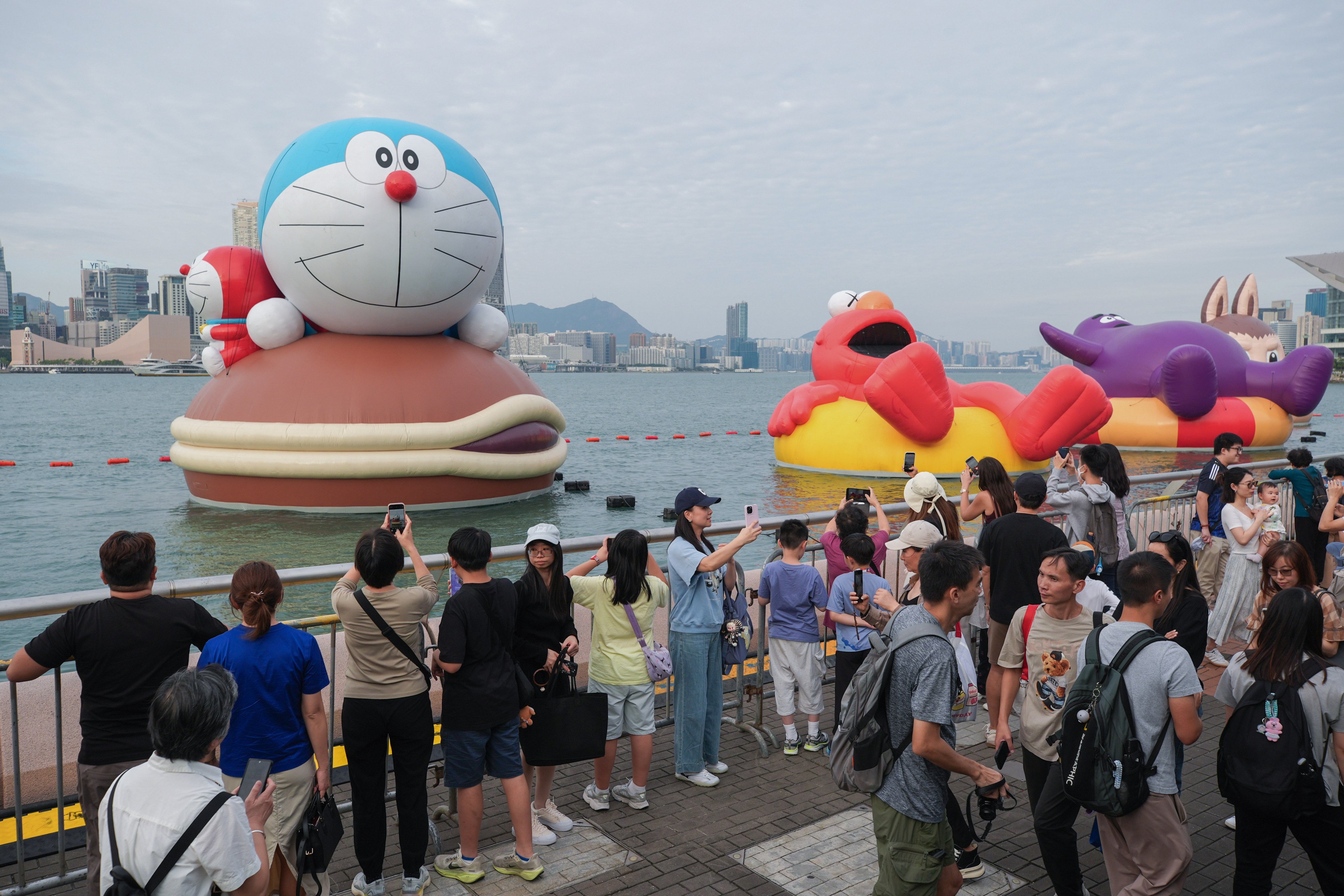 The Water Parade gets under way on Saturday. Photo: Eugene Lee