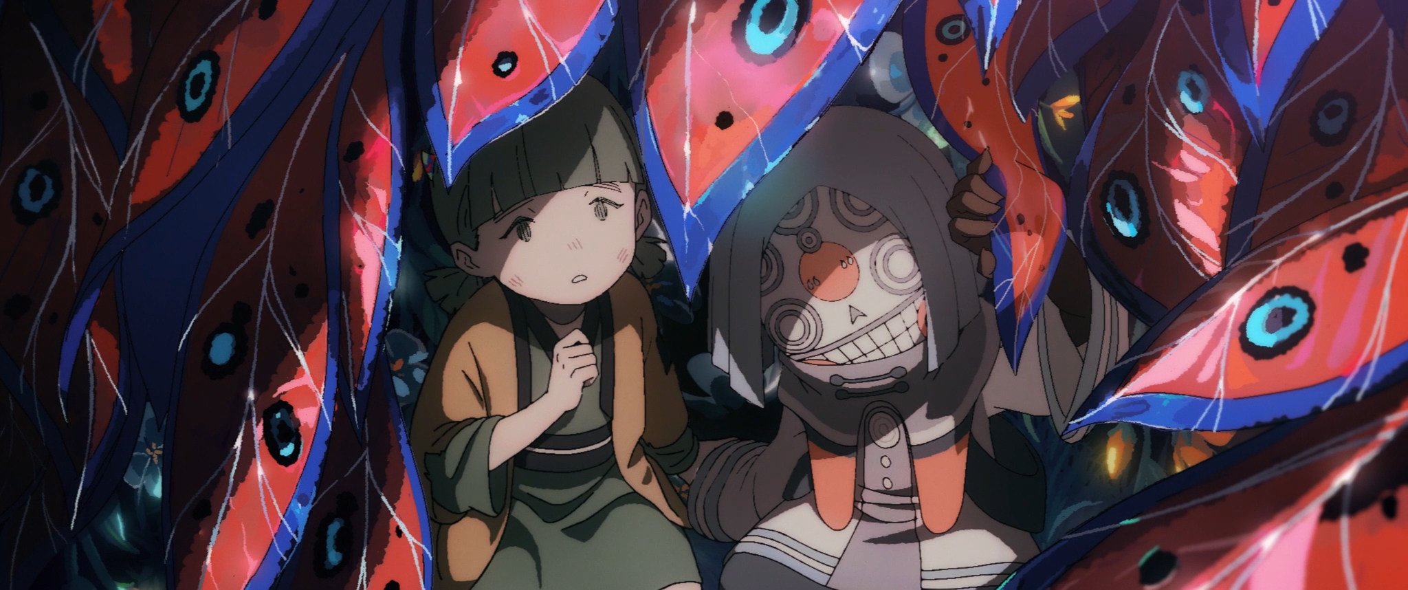 Yuri (left, voiced by Christy Choi Hiu-tung) and Gudo (Chung Suet-ying) in a still from Another World (category IIA, Cantonese). Directed by Tommy Ng.