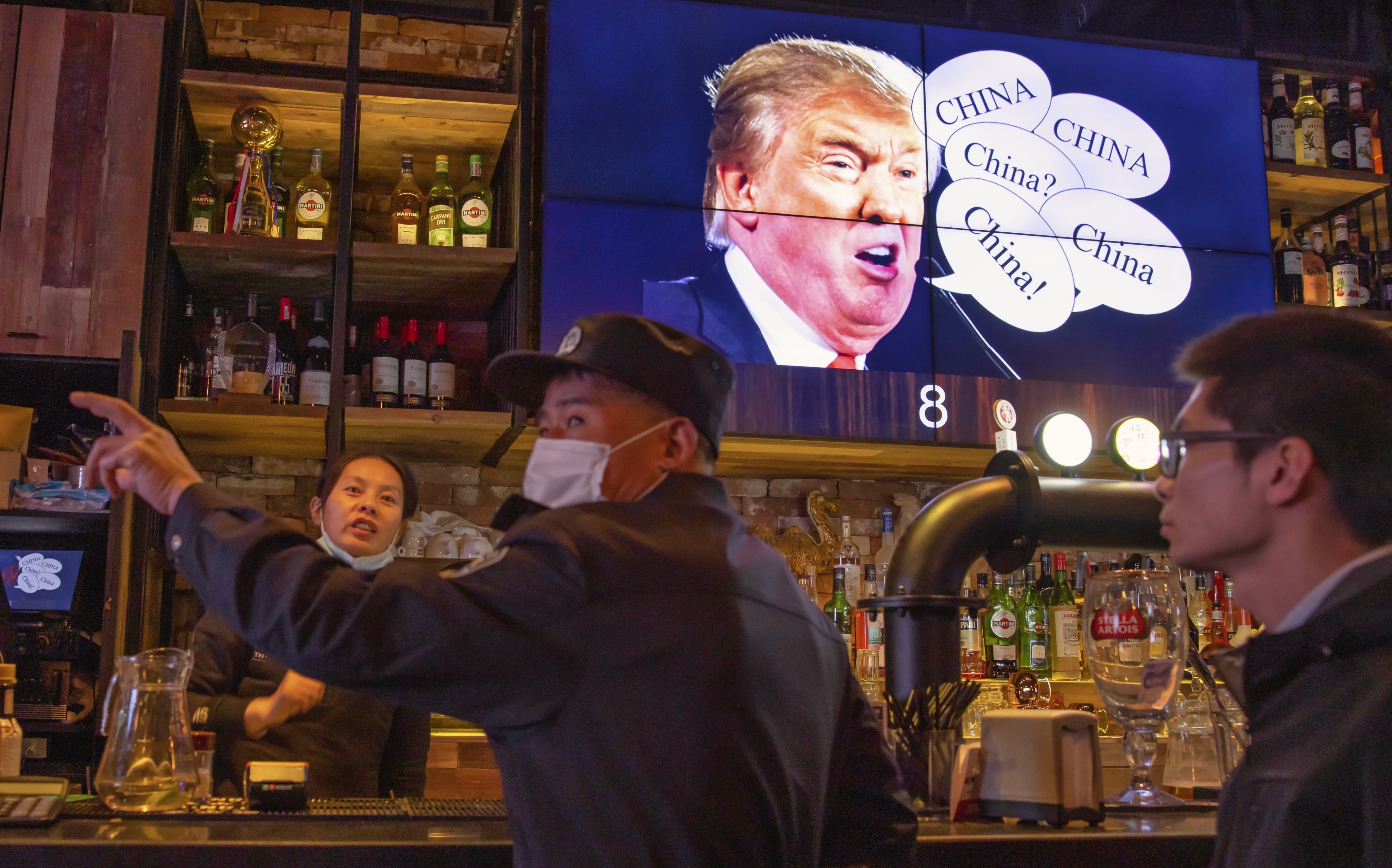 A paper by academics in China and Canada found “Chinese public opinion toward the USA is responsive to leadership changes and observable shifts in US policy rather than adhering to fixed ideological positions”. Photo: EPA-EFE