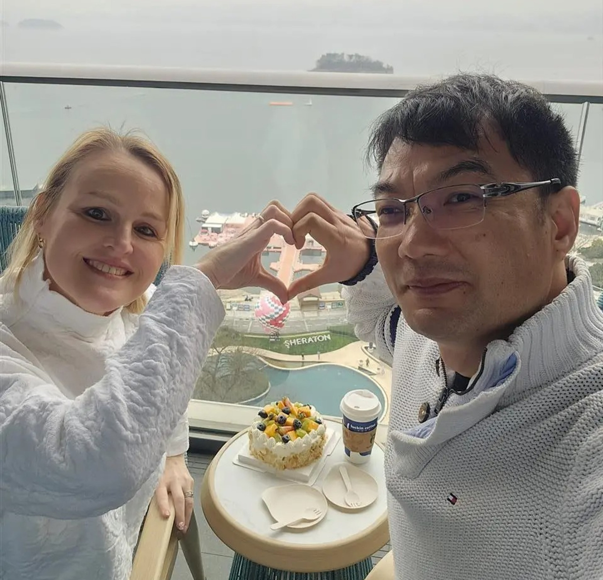 Enduring love: The happy couple have overcome an array of difficulties to stay together. Photo: Baidu