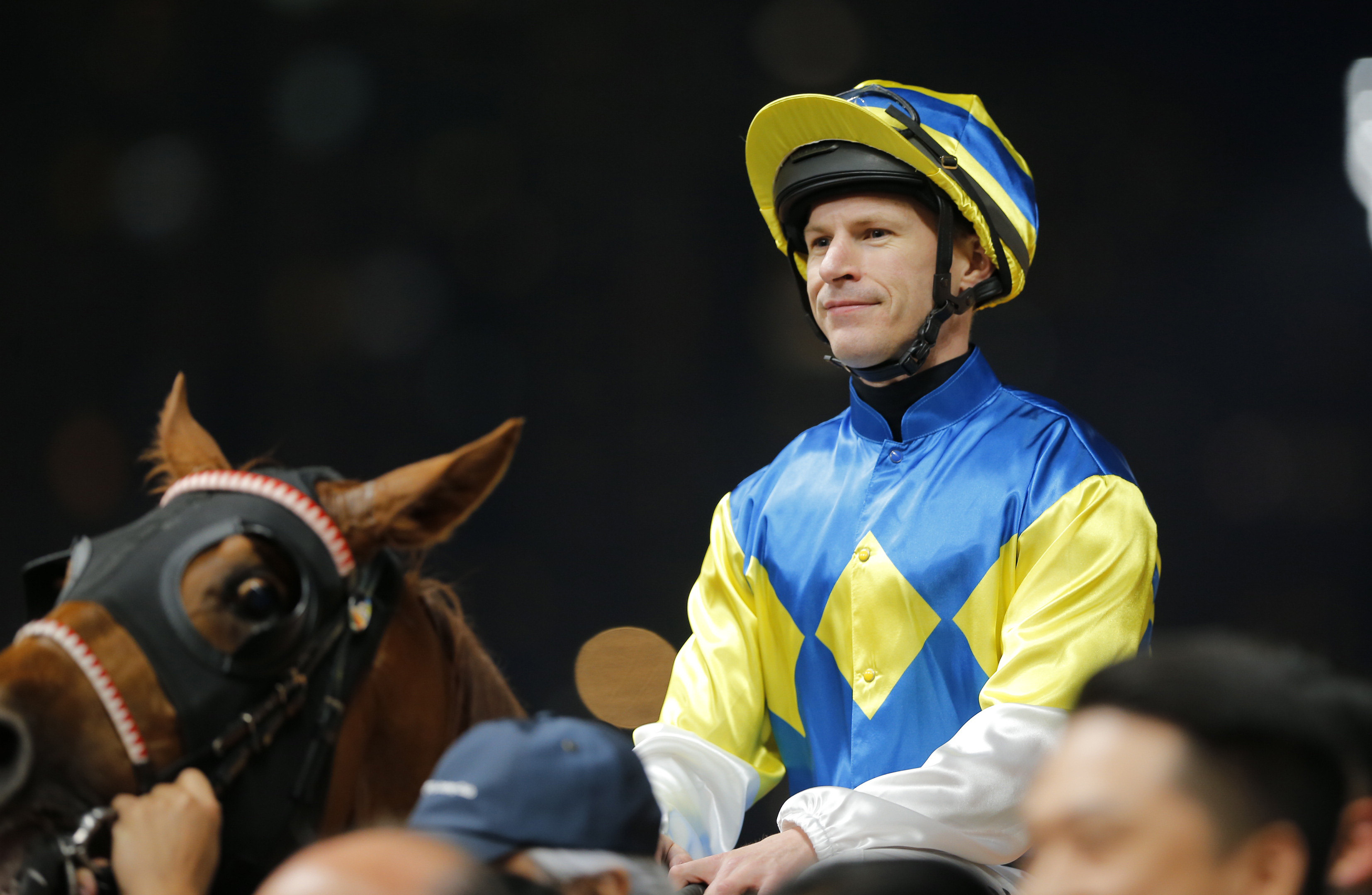 Richard Kingscote is hoping to break his seasonal duck at Sha Tin. Photos: Kenneth Chan
