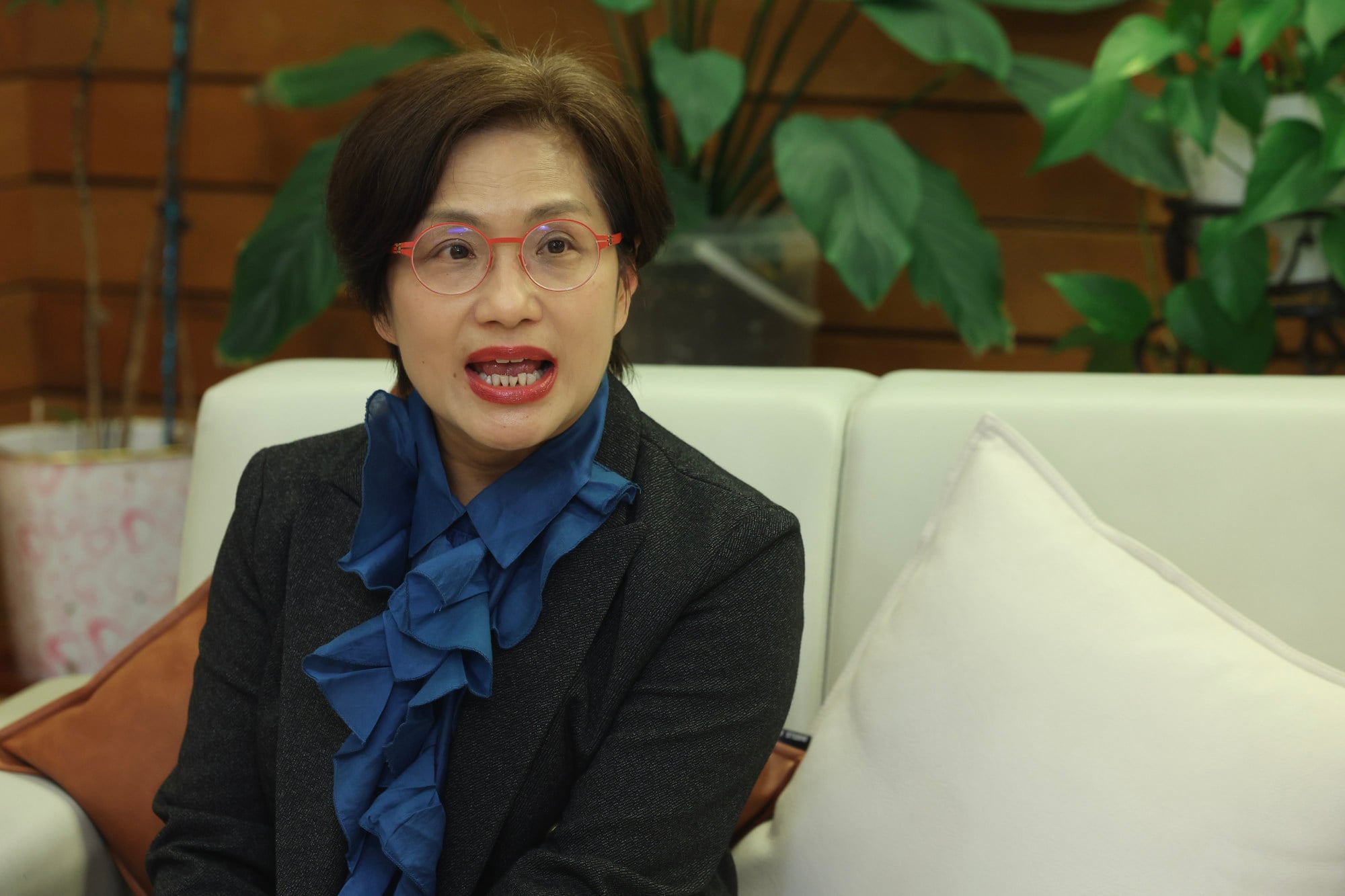 Priscilla Poon, the Hospital Authority’s chief manager of allied health, has said the application process for the medical fee reduction will be simplified. Photo: Edmond So
