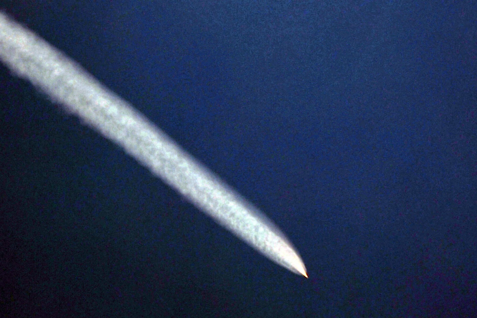 A missile North Korea launched on October 22, claiming It was a hypersonic projectile. Photo: KCNA/Reuters A missile North Korea launched on October 22, claiming It was a hypersonic projectile. Photo: KCNA/Reuters