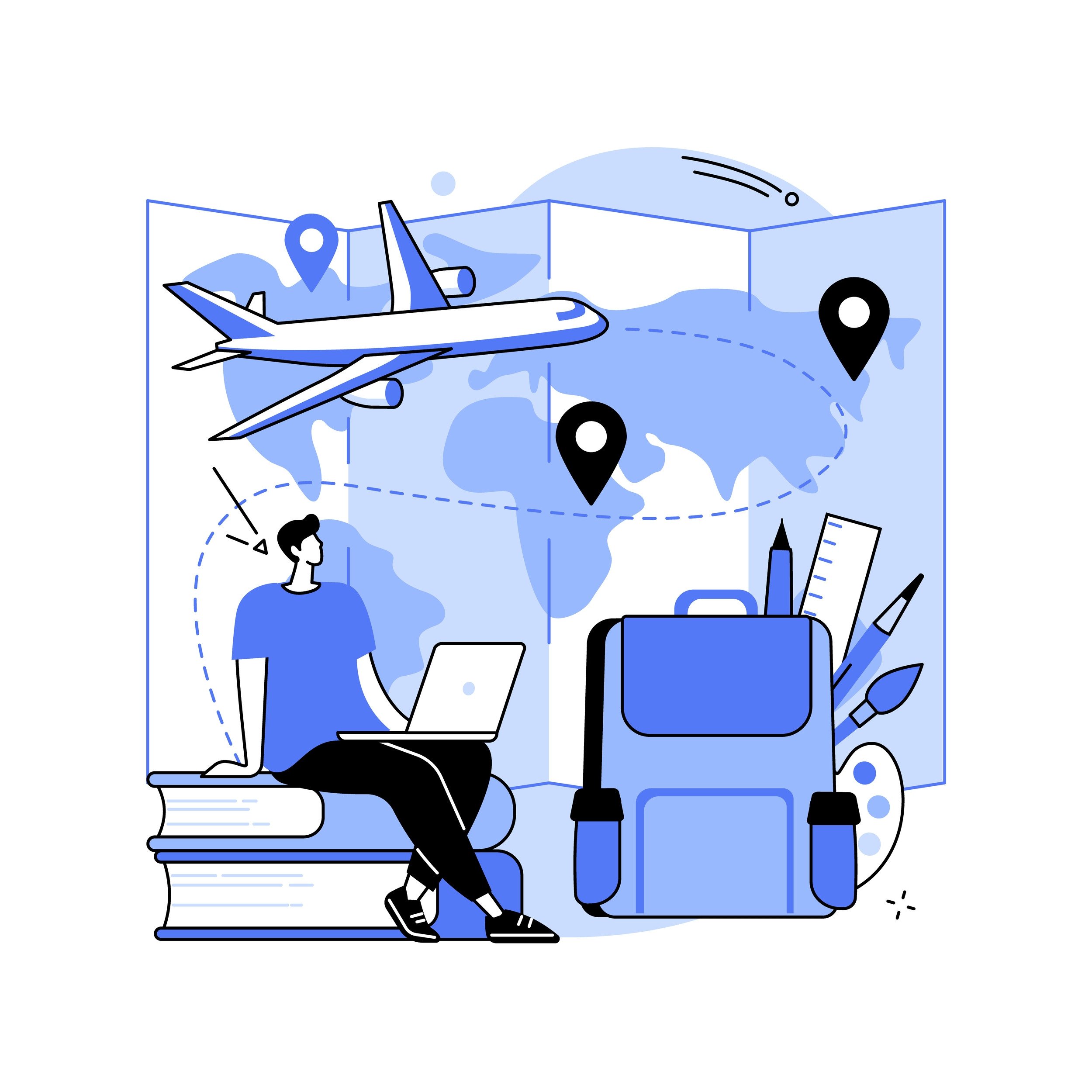 Studying abroad can be exciting, but it can also be lonely and anxiety-inducing. Photo: Shutterstock Photo: Shutterstock
