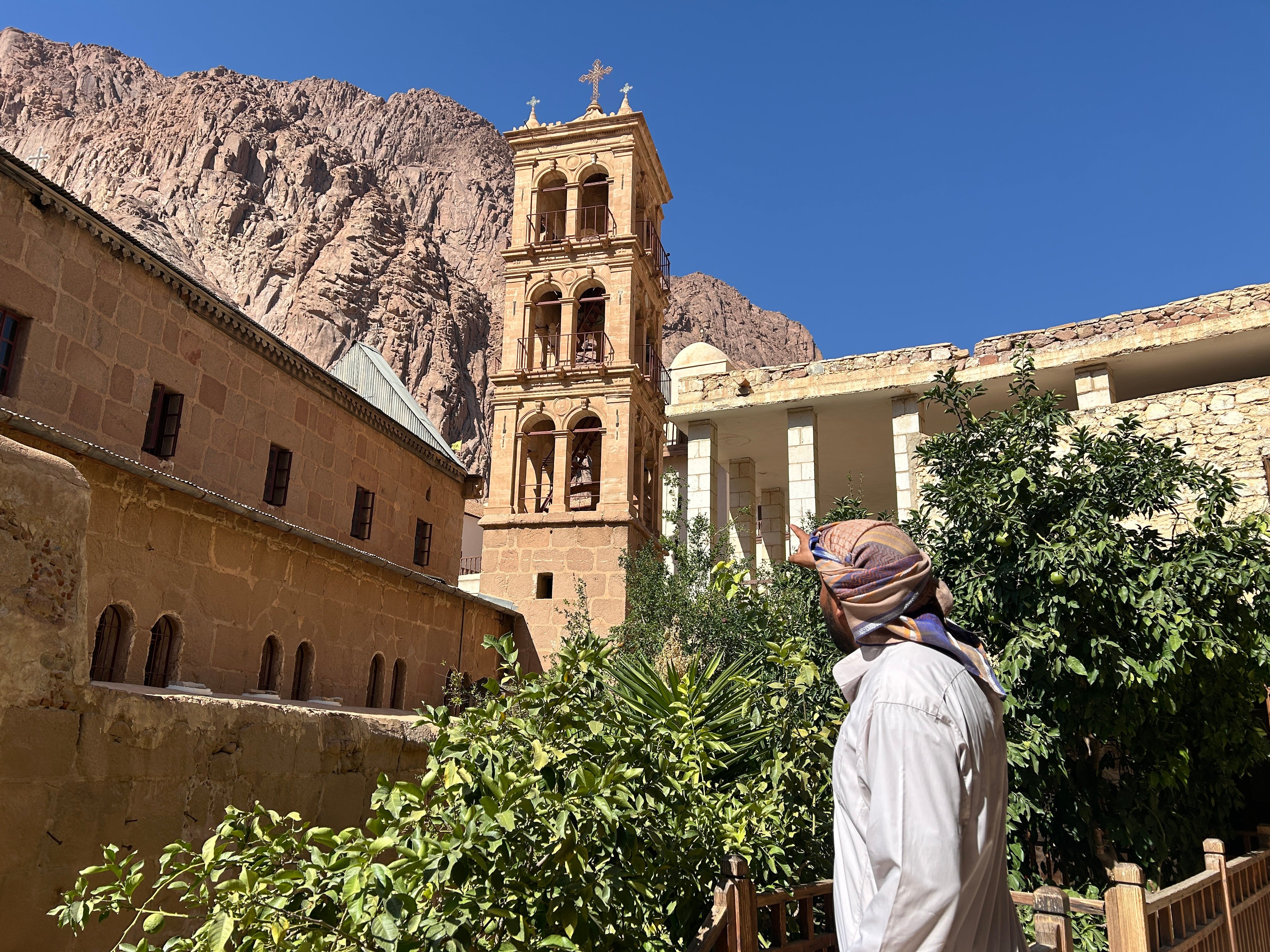 Egypt has big plans for tourism around St Catherine’s Monastery, built in the 6th century at the foot of Mount Sinai. Photo: dpa