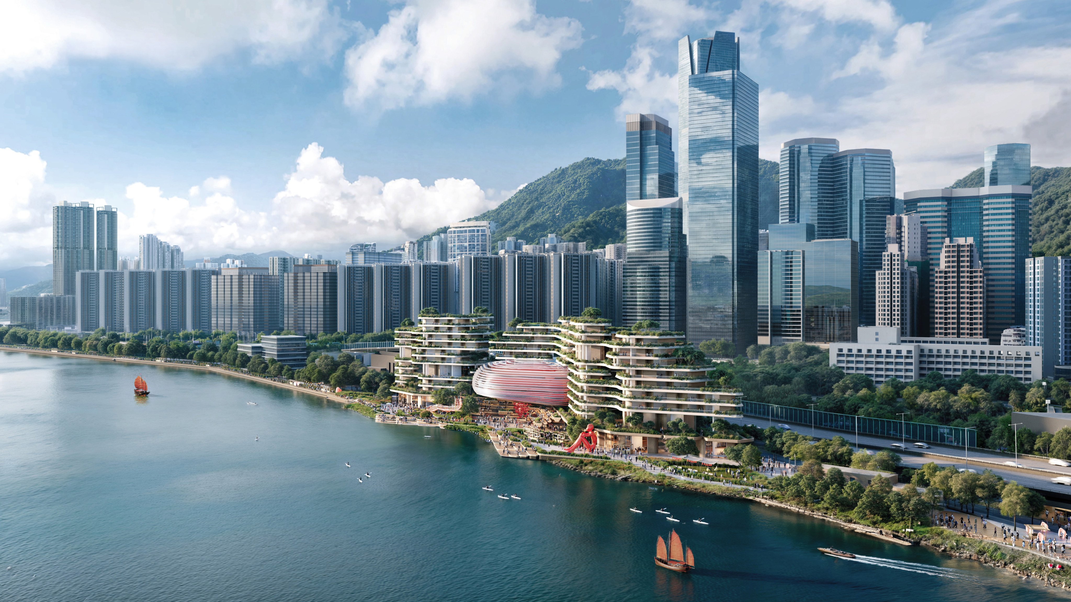 Marine Riches proposed to build a mixed-use development focusing on culture and tourism alongside a residential project. Photo: Handout