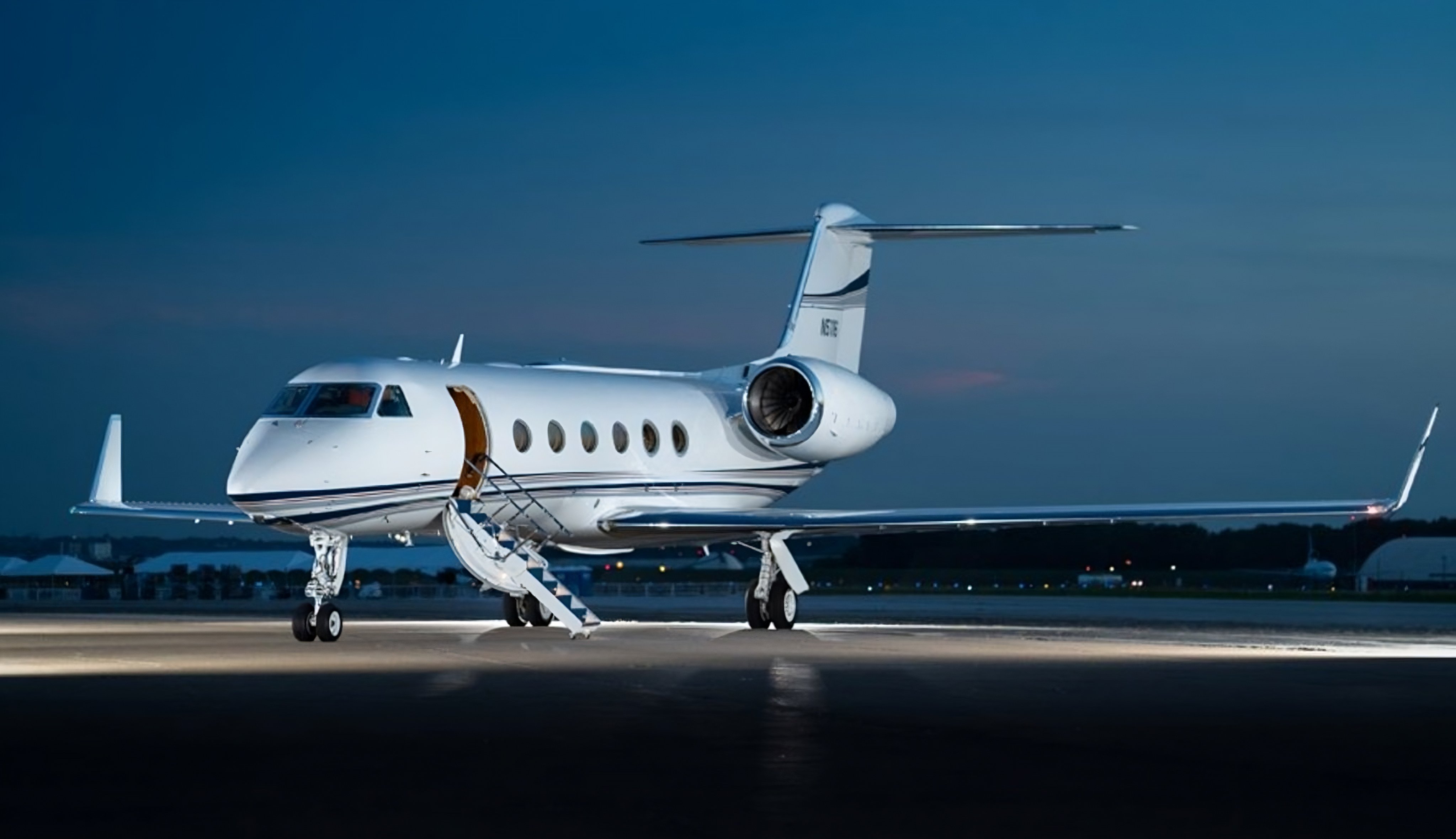 A Gulfstream G350 executive jet of the sort owned by Elizaldy “Zaldy” Co. Photo: X/AvproJets