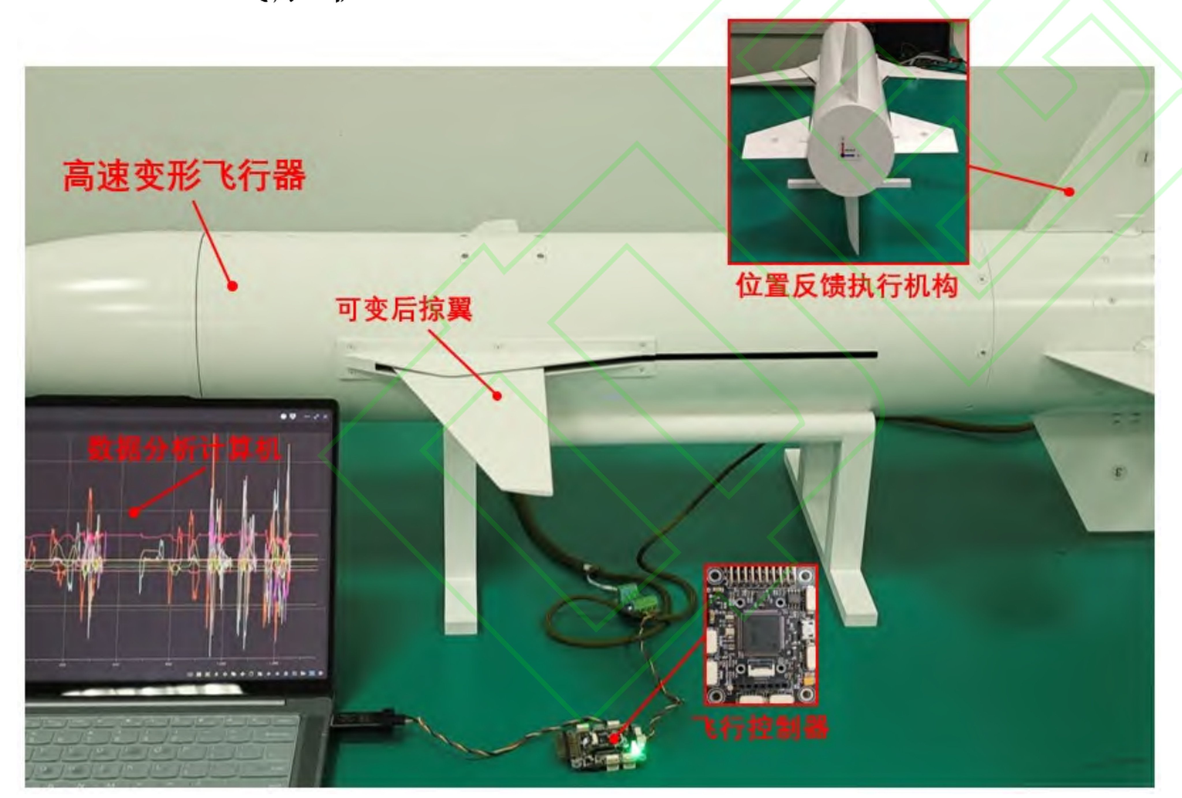 An example of the hypersonic morphing missile prototype. Photo: NUDT