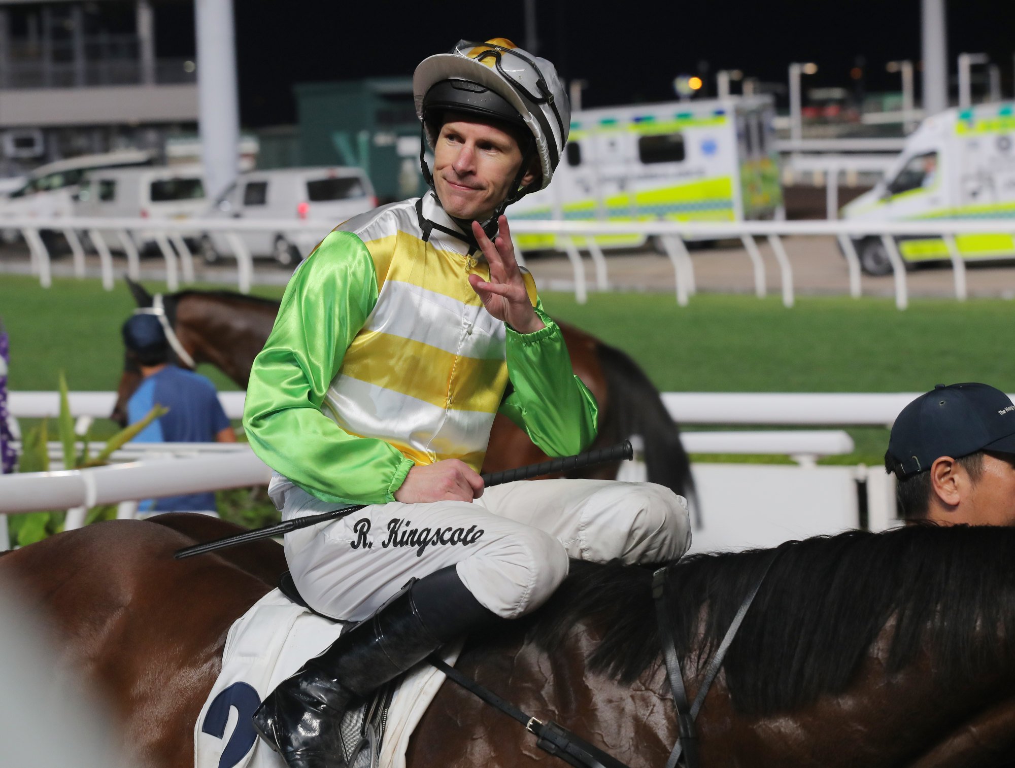 Richard Kingscote is still searching for his first triumph of the term.