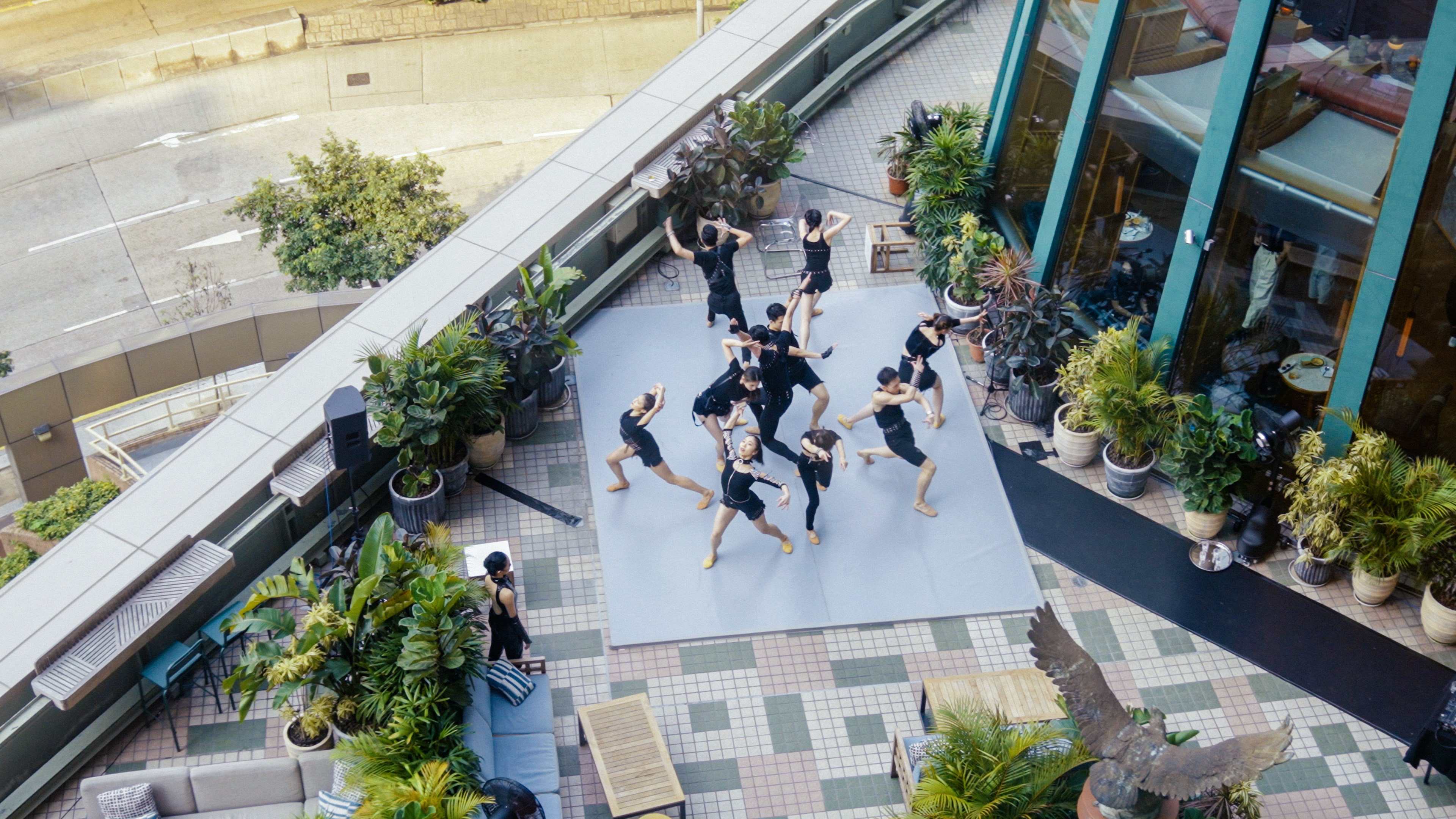 The Hong Kong Ballet performs at Eaton HK. Photo: courtesy Consciousness Festival