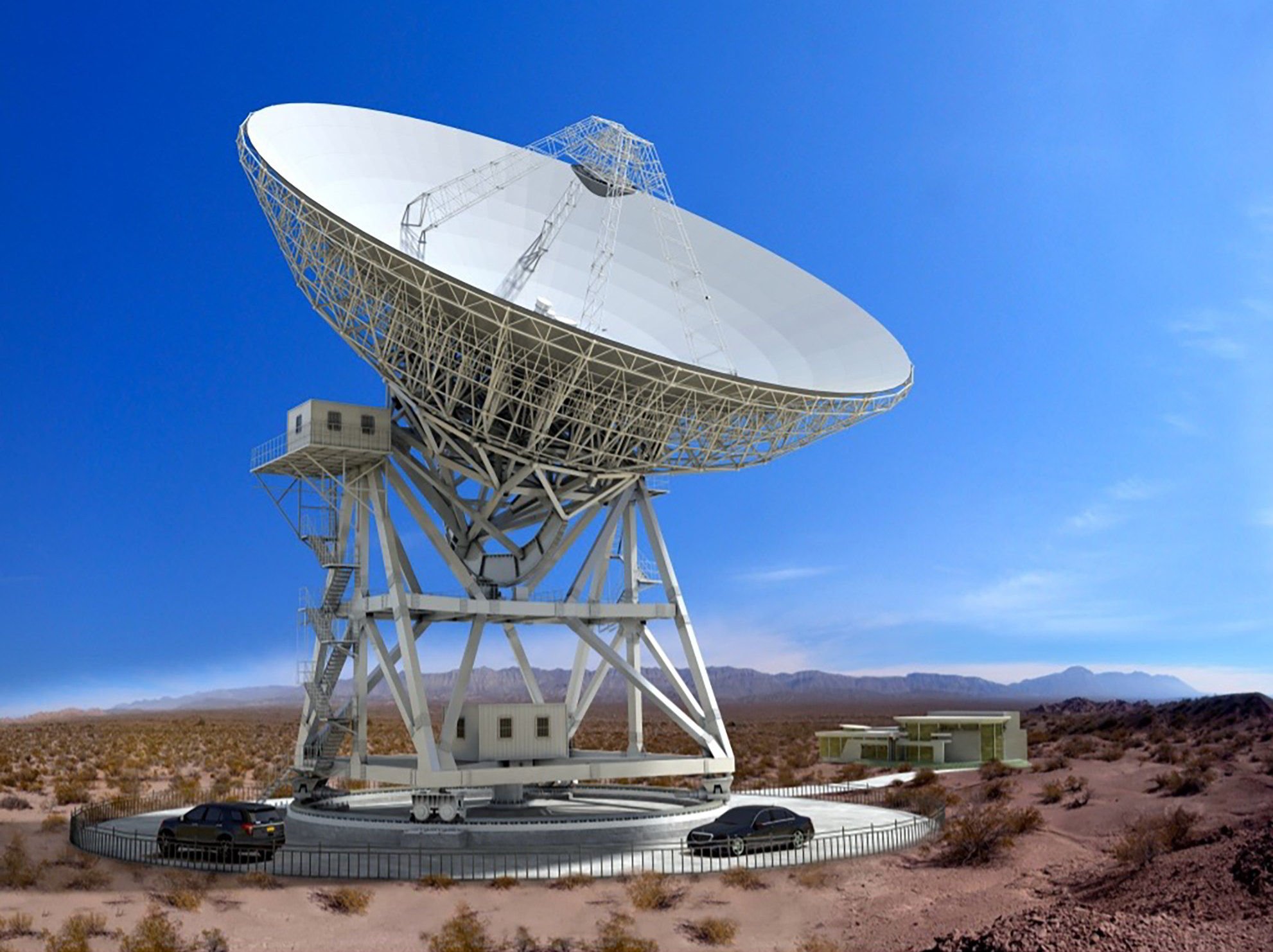Construction of the China-Argentina Radio Telescope (CART) was supposed to be finished by March. However, the project is now delayed, with components shipped from China held up by Argentine customs. Photo: Handout