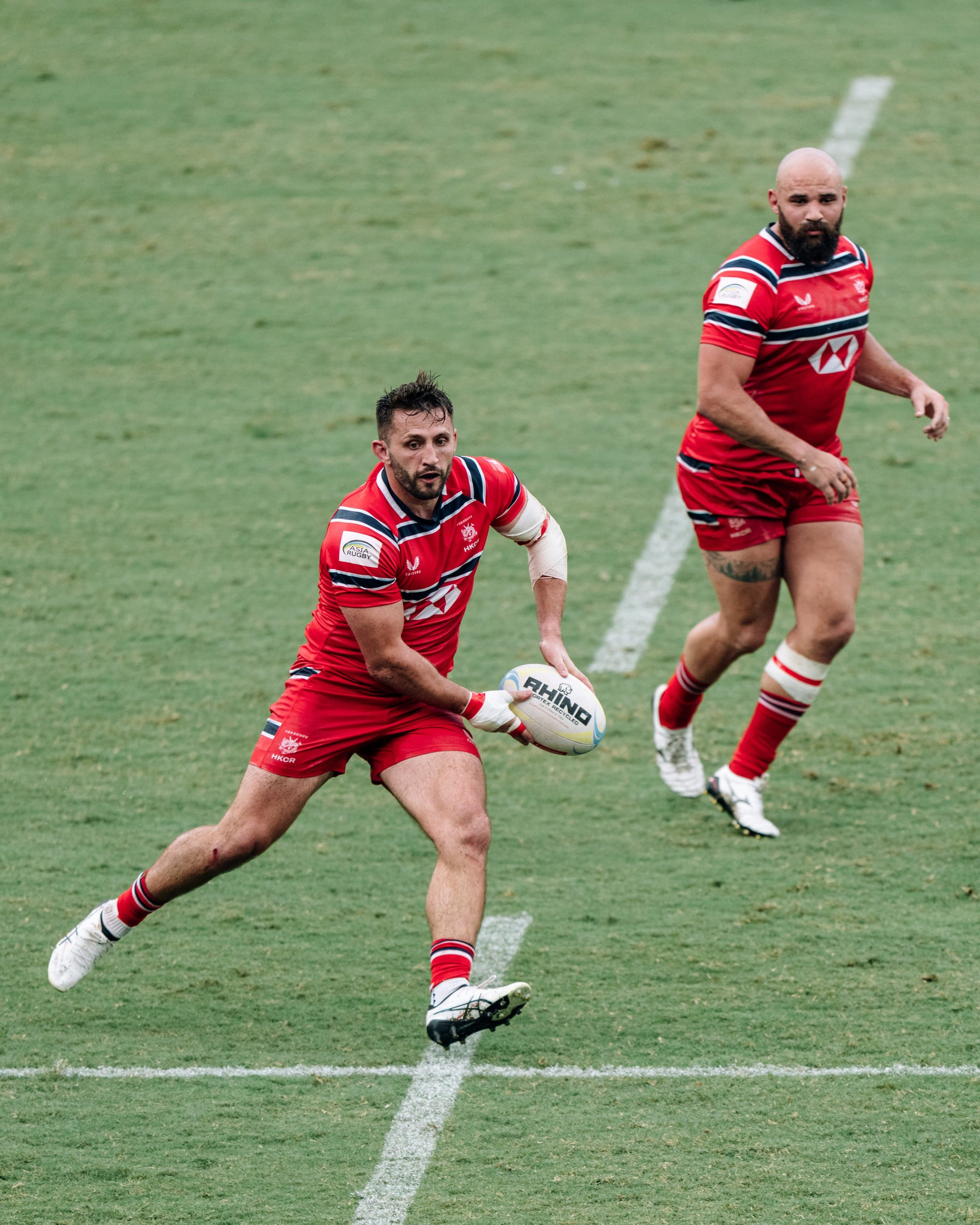 Luke van der Smit (right) is facing a lengthy ban after testing positive for a performance-enhancing drug. Photo: HKCR