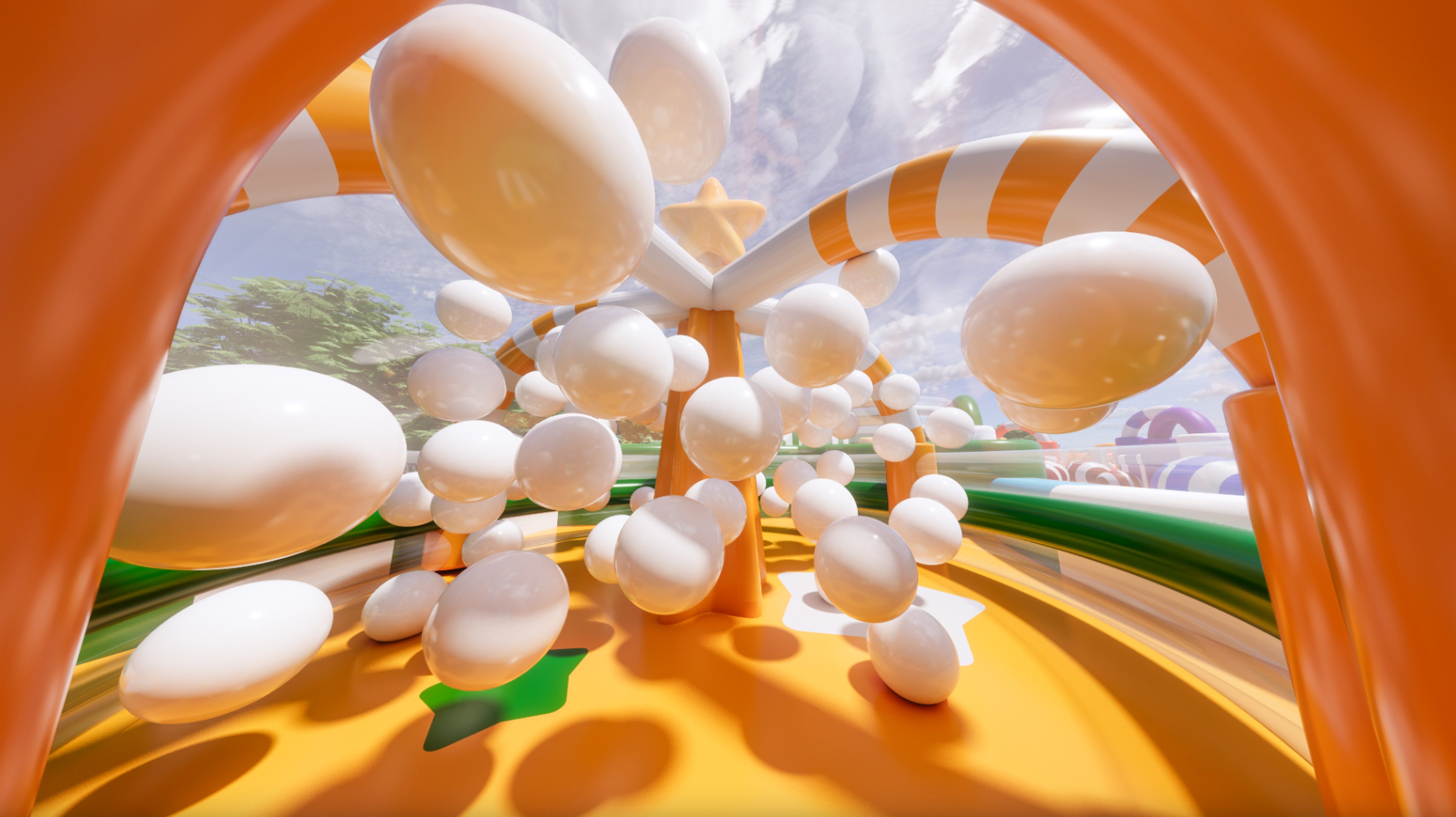 The Merry Balloon Park will be held in the West Kowloon Cultural District. Photo: Handout
