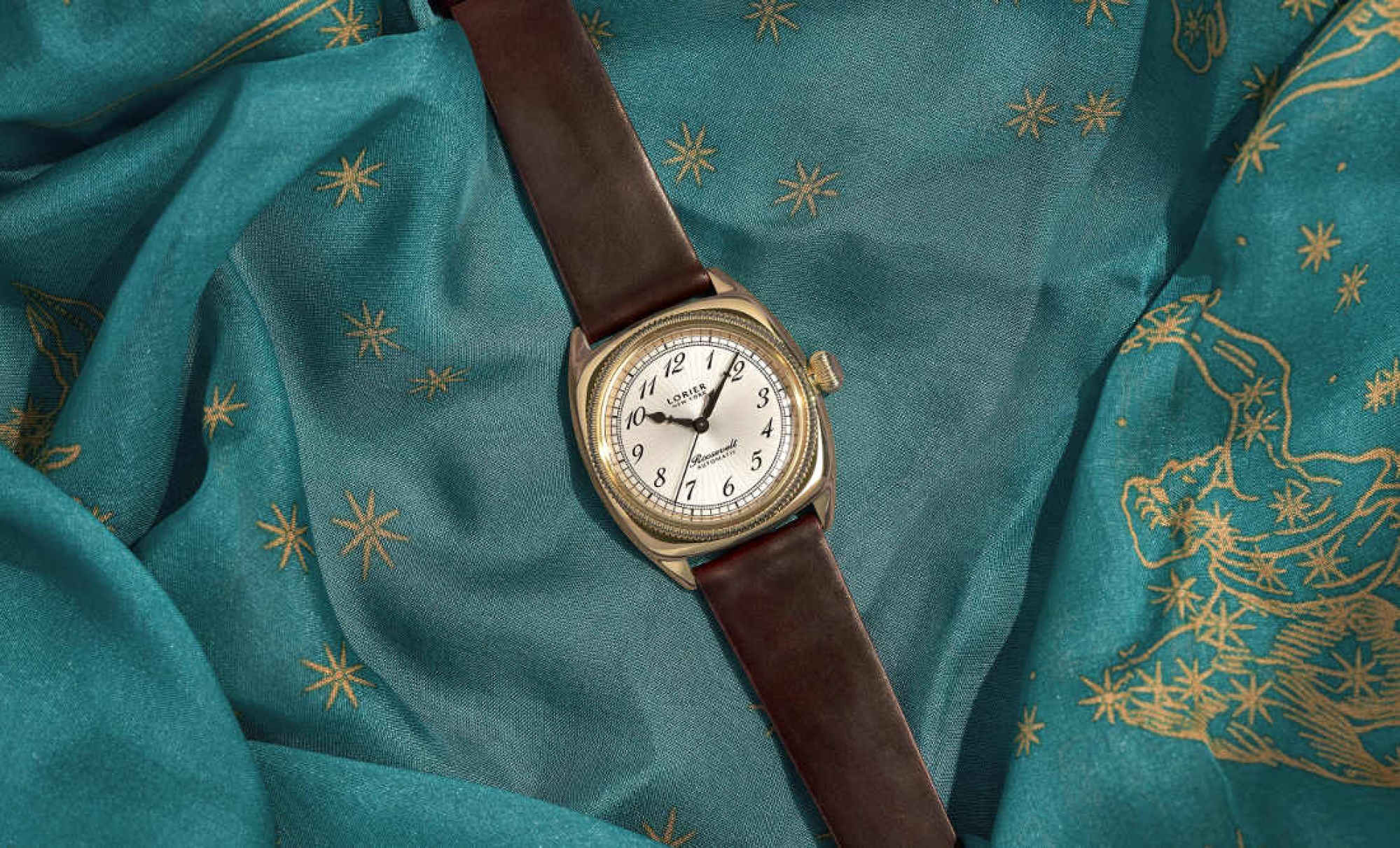 The Lorier Roosevelt is inspired by 1920s watch cases. Photo: Handout