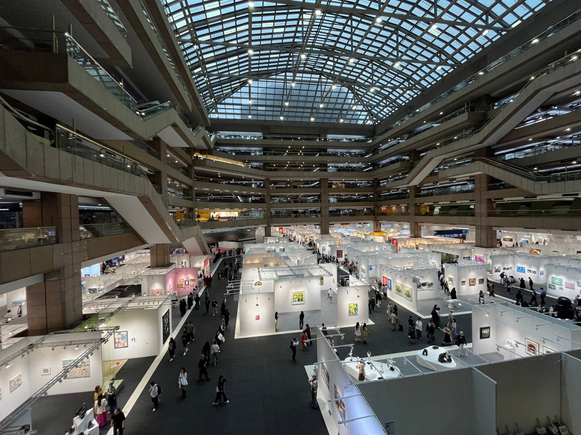 Art Taipei 2025 was held from October 23-27, 2025, at the Taipei World Trade Centre. Photo: Enid Tsui