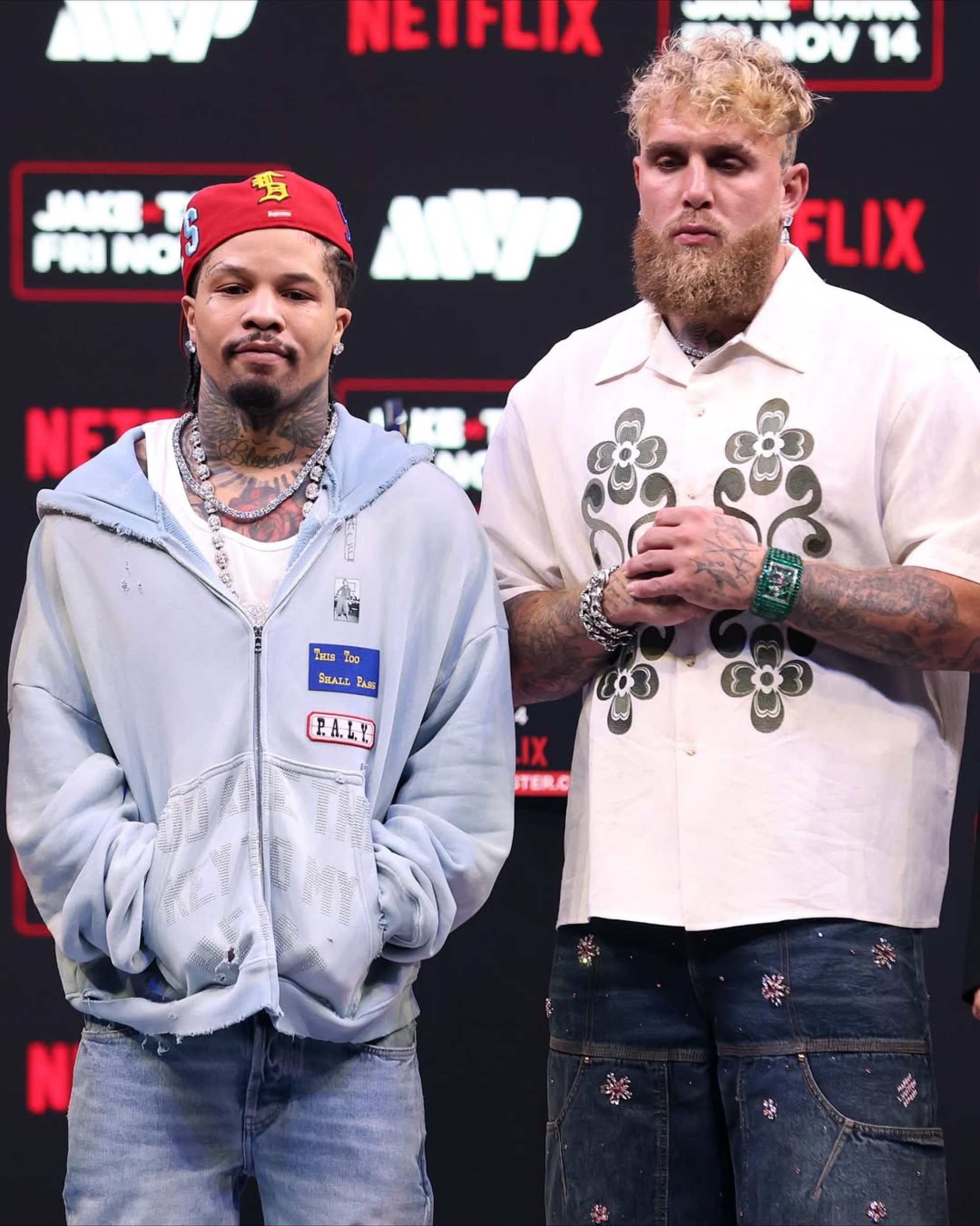 Jake Paul wearing the Jacob & Co Billionaire III 