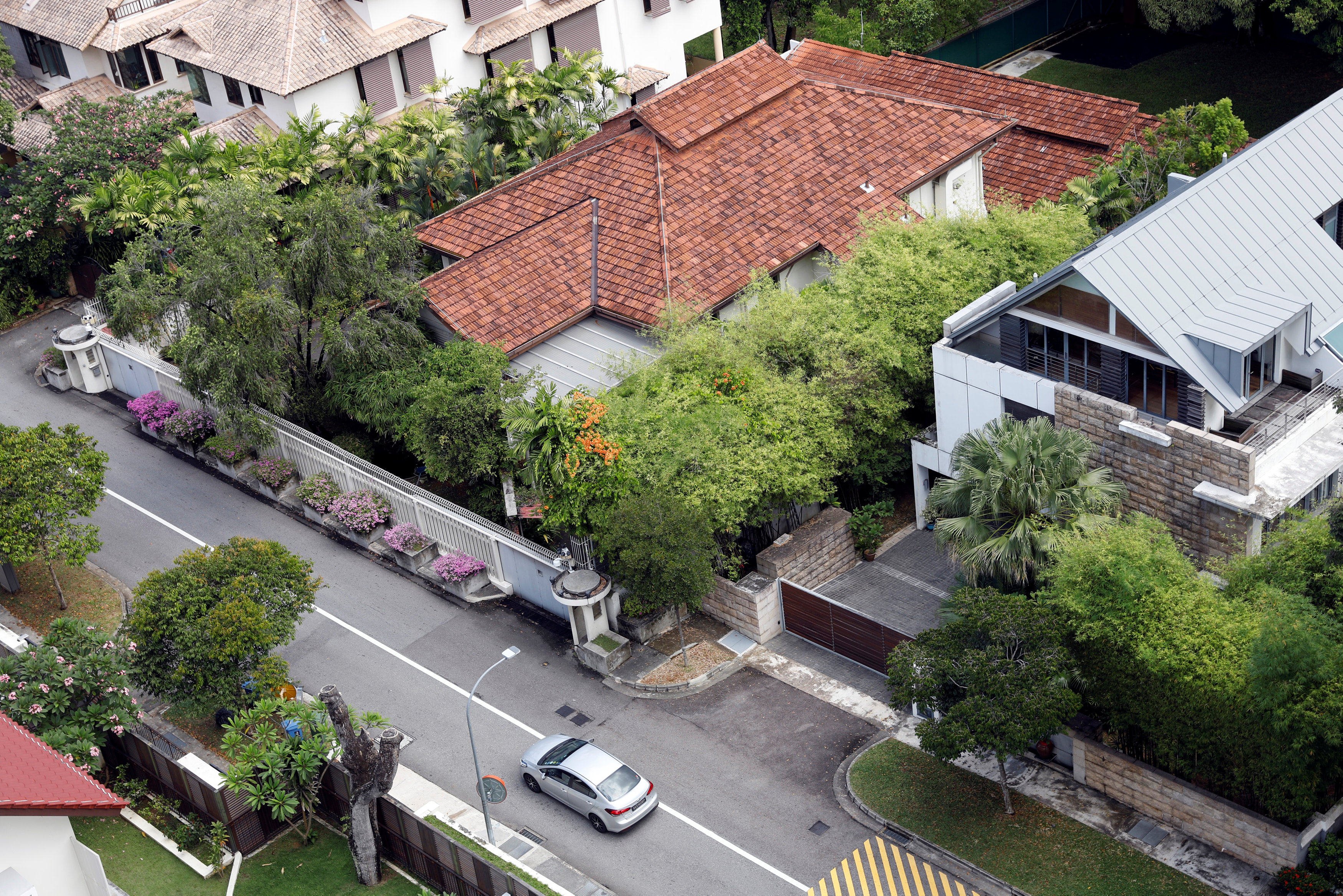 The home of Singapore’s founding prime minister Lee Kuan Yew on 38 Oxley Road. Lee Kuan Yew had reservations about turning his home into a historical site. Photo: Reuters