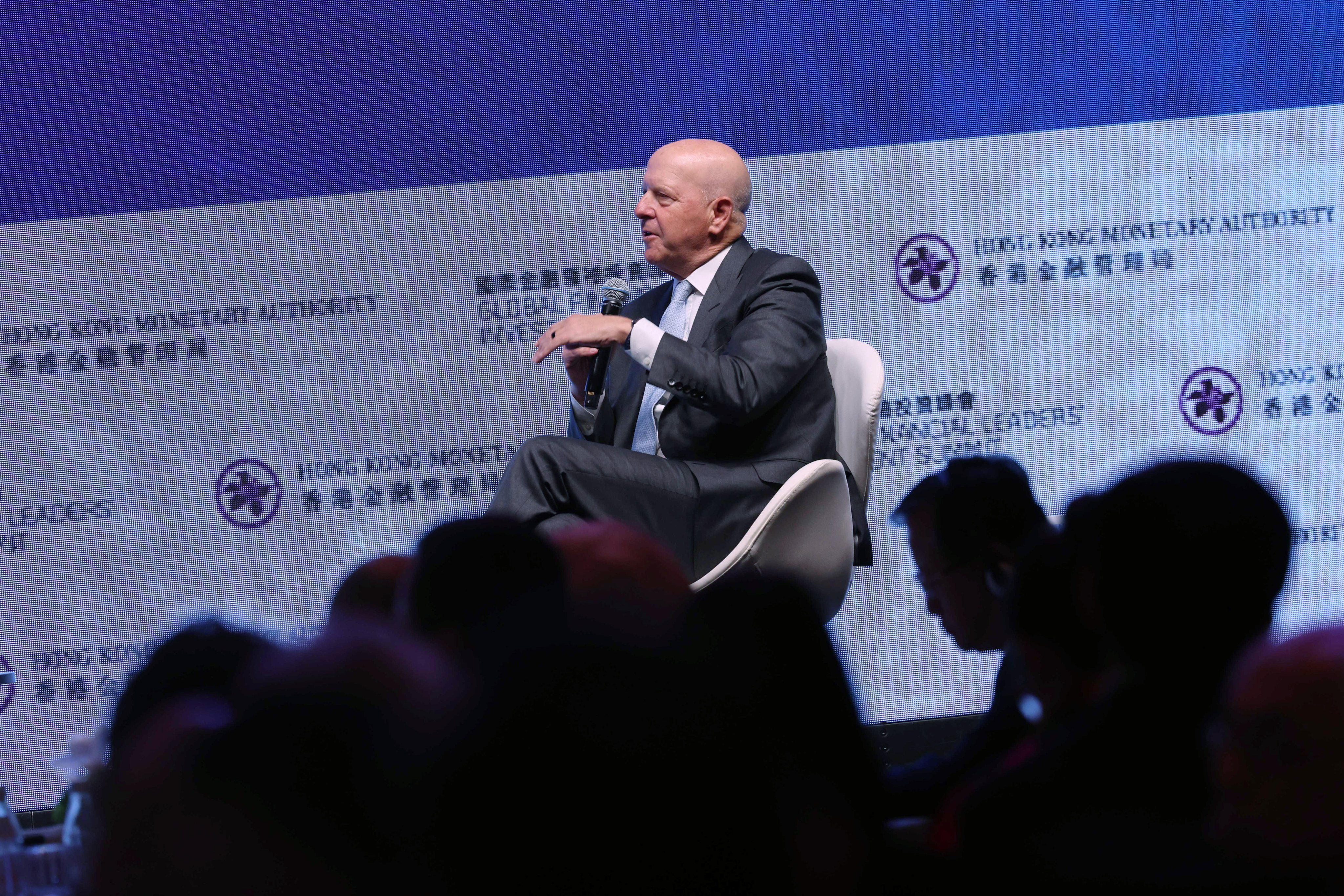 David Solomon, chairman and CEO of Goldman Sachs. Photo: Edmond So