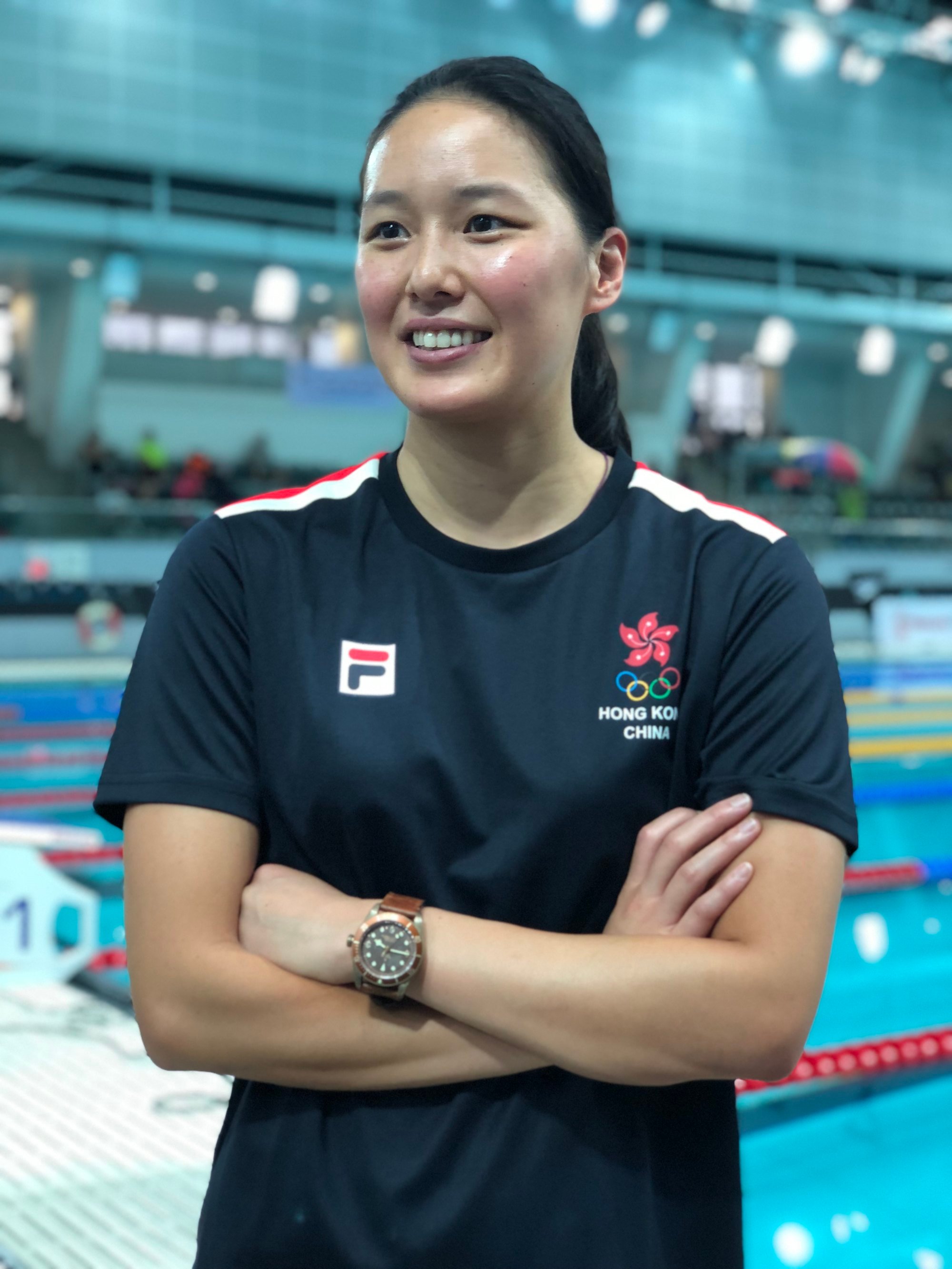 Kong ahead of the 2018 Asian Games, her final major meet. Photo: Chan Kin-wa