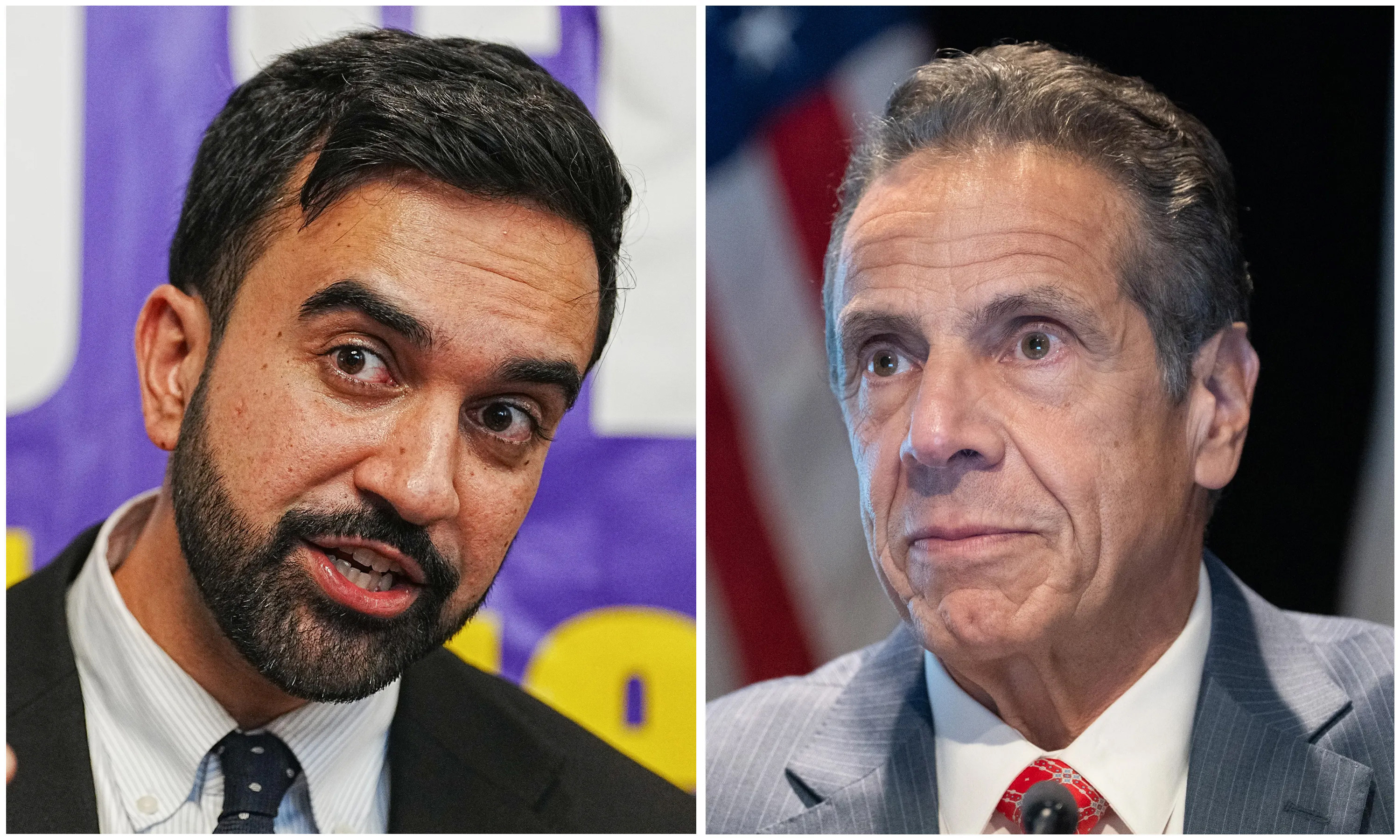 Polls have consistently shown Zohran Mamdani with a solid lead over former governor Andrew Cuomo. Photo: TNS