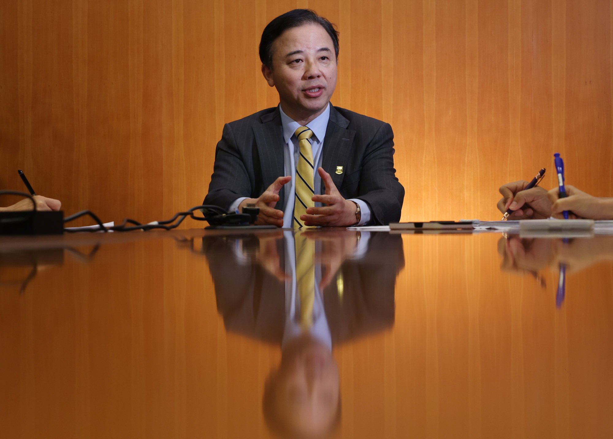 HKU president Xiang Zhang. Photo: Nora Tam