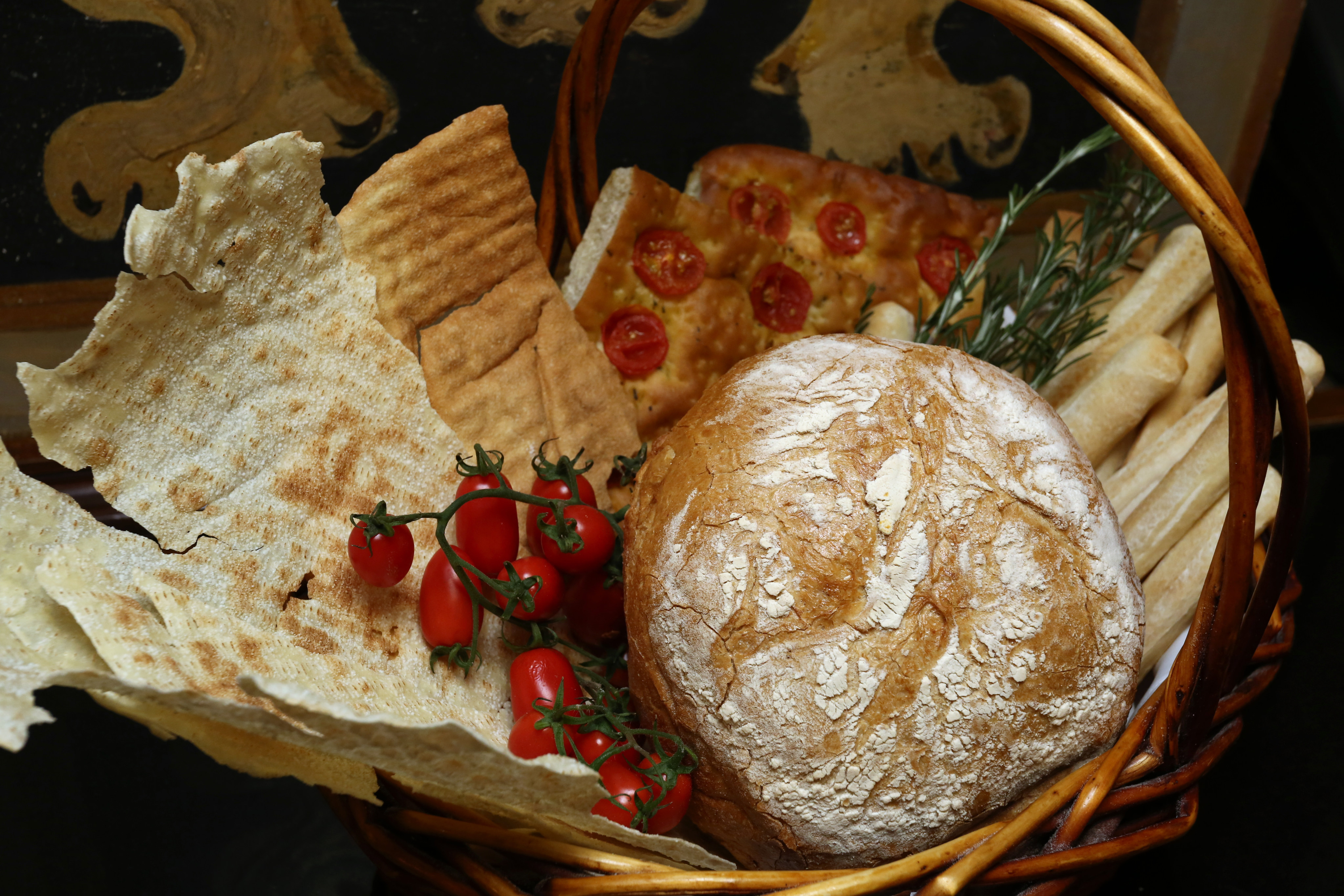 An Italian-style bread basket at Sabatini Ristorante Italiano in Tsim Sha Tsui, Hong Kong. Photo: Jonathan Wong