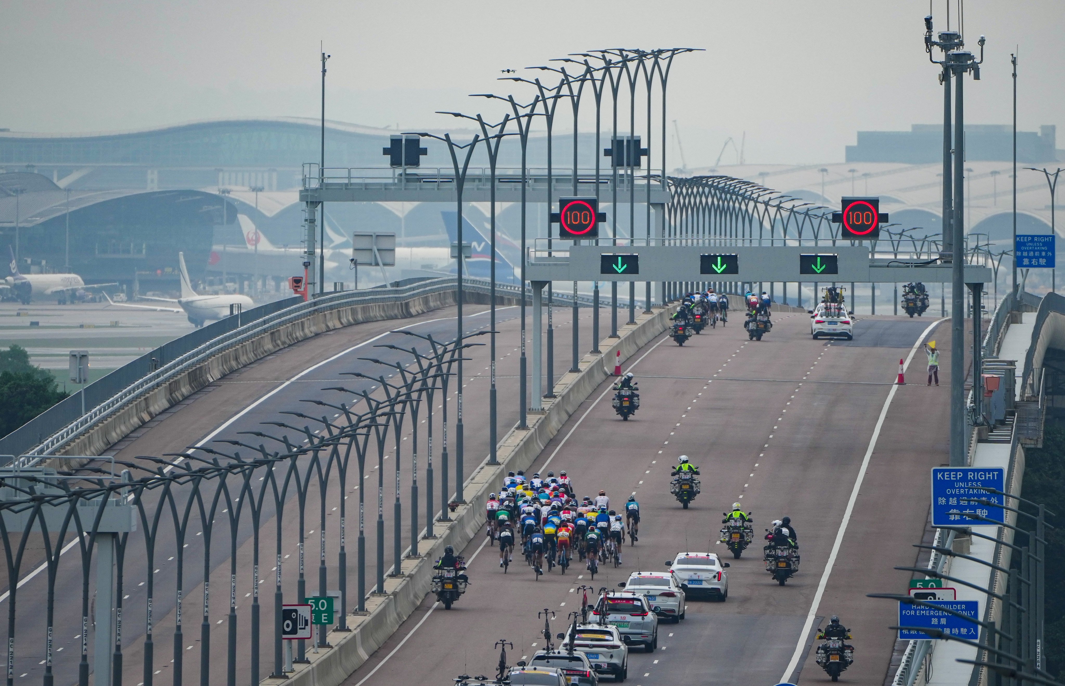 The 231.8km men’s individual road cycling event will be held across three cities on Saturday, with 55.8km of the race taking place in Hong Kong. Photo: Sam Tsang