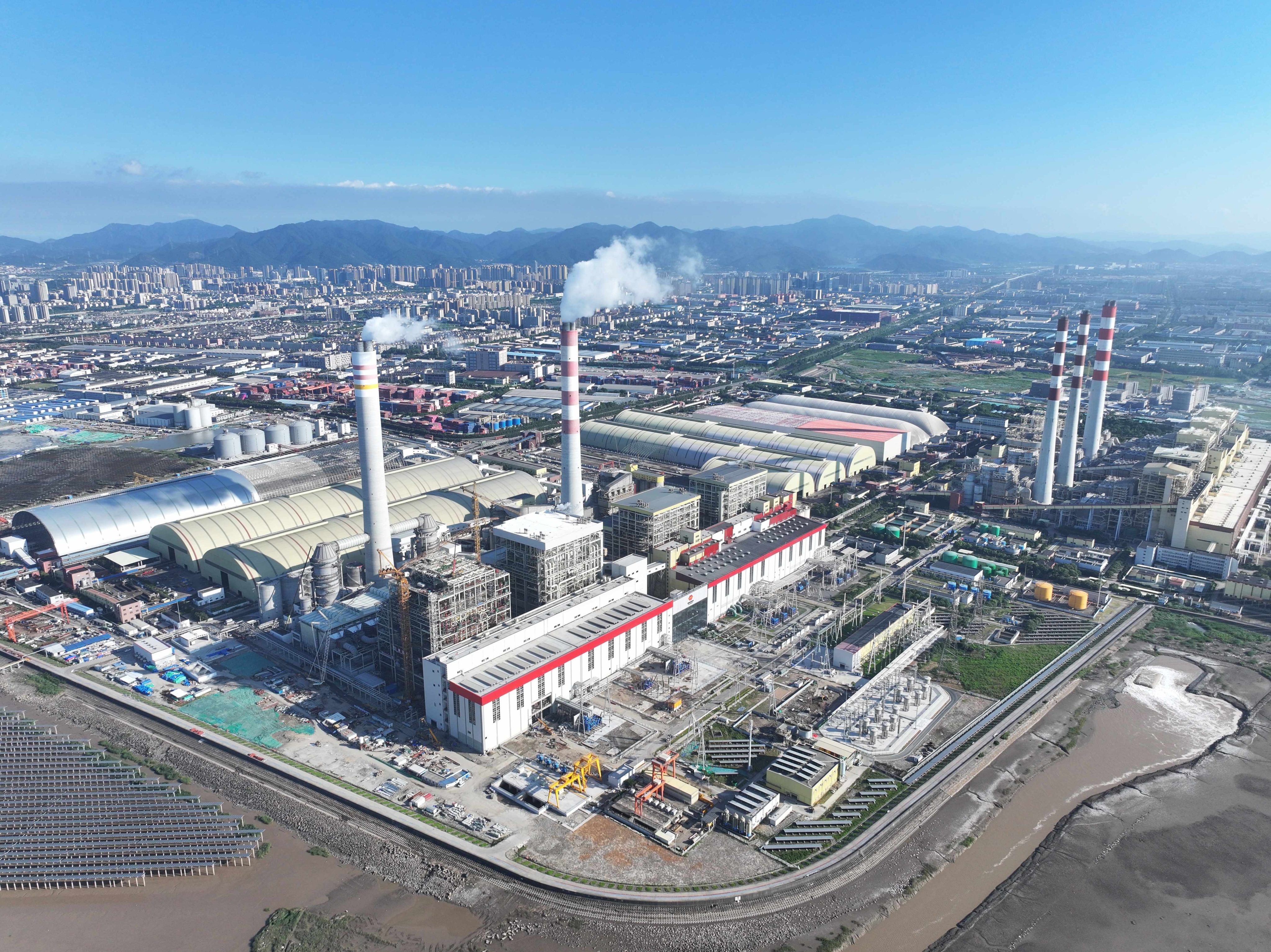 The Beilun Power Station, in Ningbo, Zhejiang province. Photo: Handout