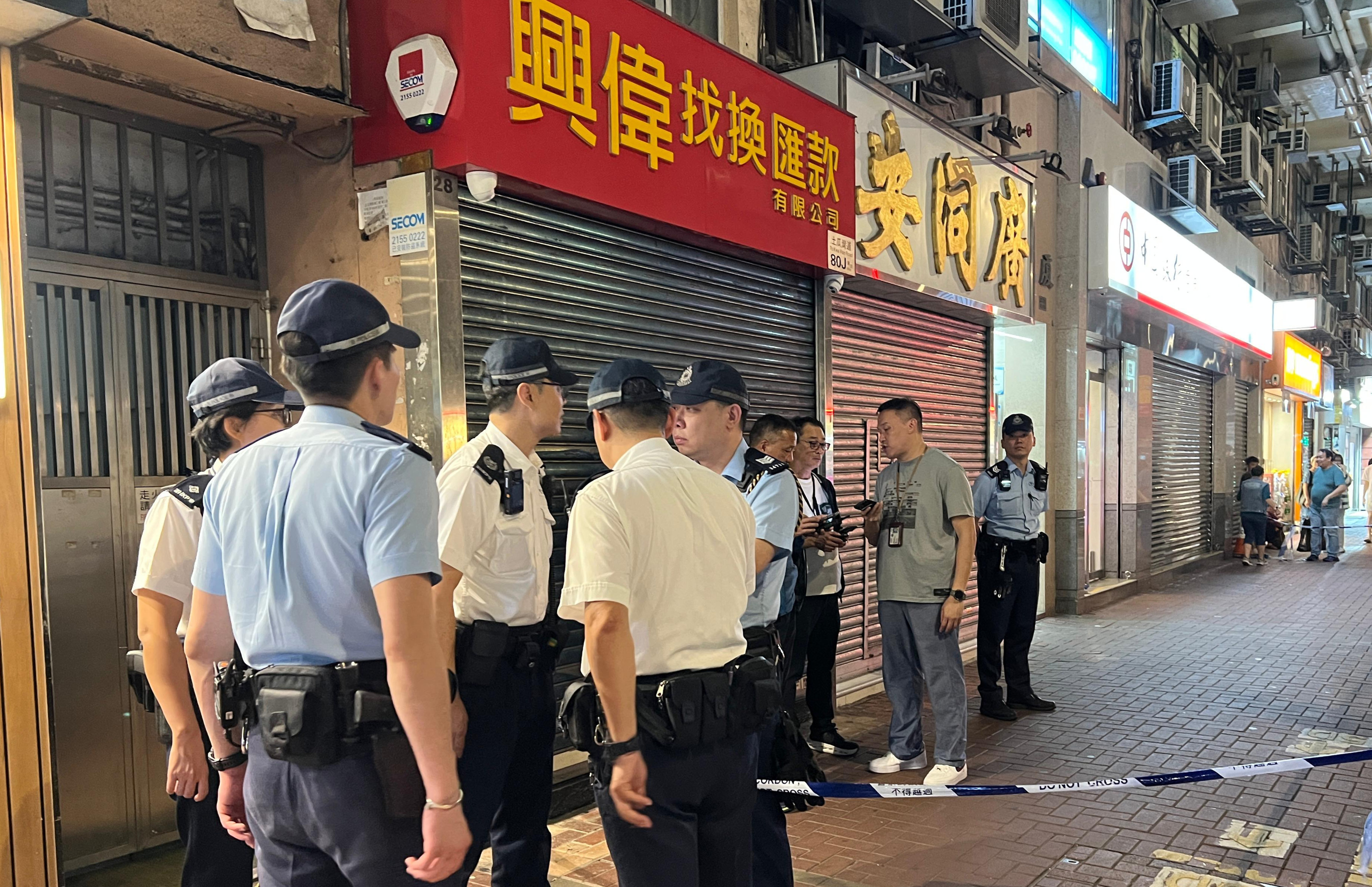 The incident took place at a flat in Honour Building on To Kwa Wan Road. Photo: Handout