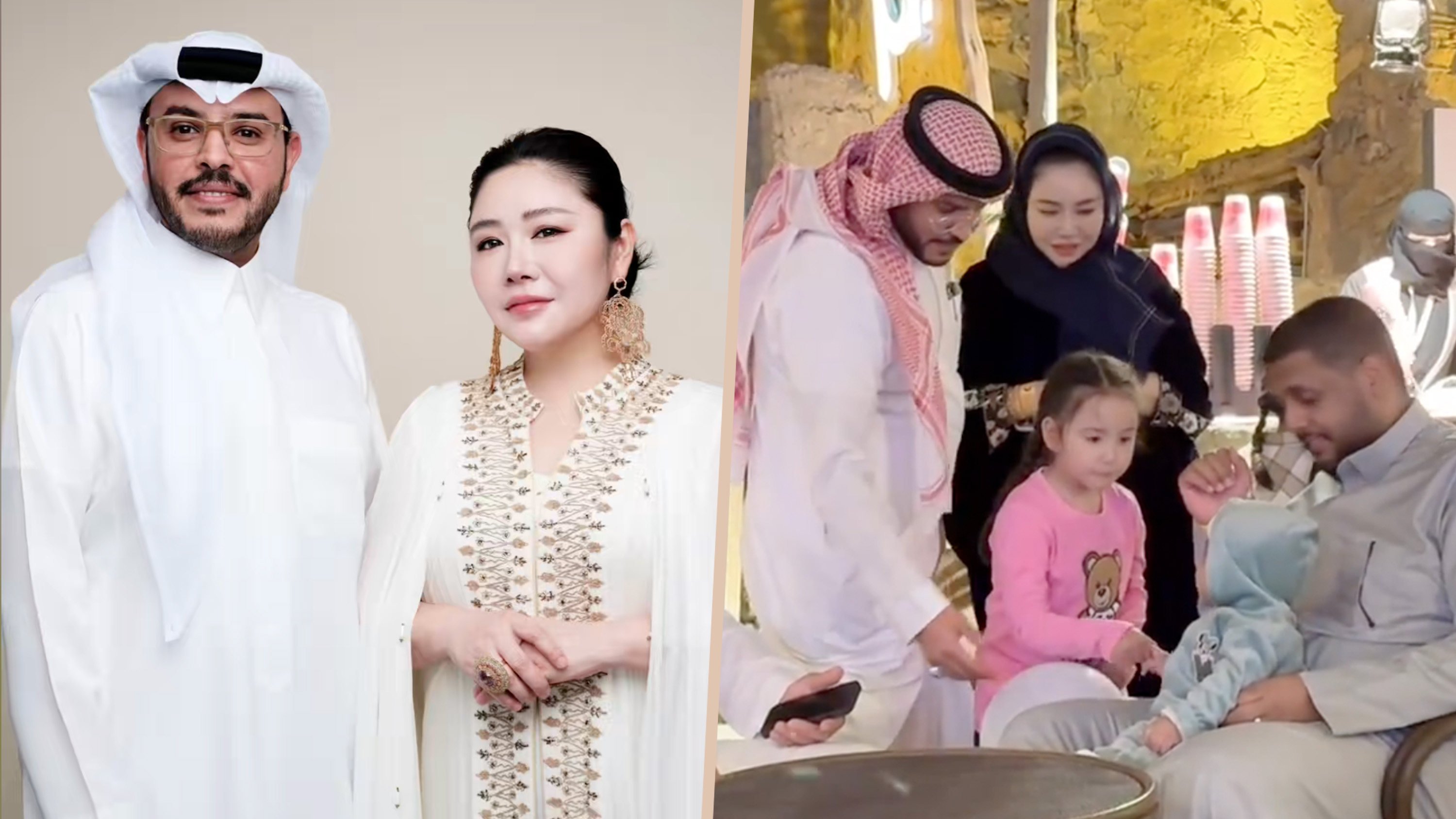 A Chinese woman, married to a wealthy Saudi man, has attracted over 3 million followers on mainland social media, though she faces cyberbullying. Photo: Douyin/RedNote