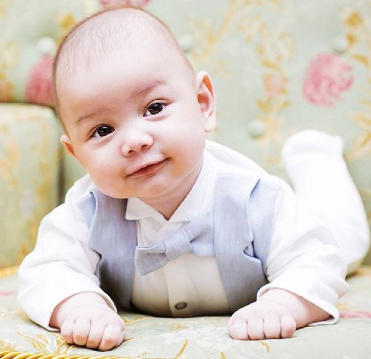 Tengku Ismail Leon Petra is seen in a photo uploaded by his mother, Oksana Voevodina. Photo: Instagram Tengku Ismail Leon Petra is seen in a photo uploaded by his mother, Oksana Voevodina. Photo: Instagram