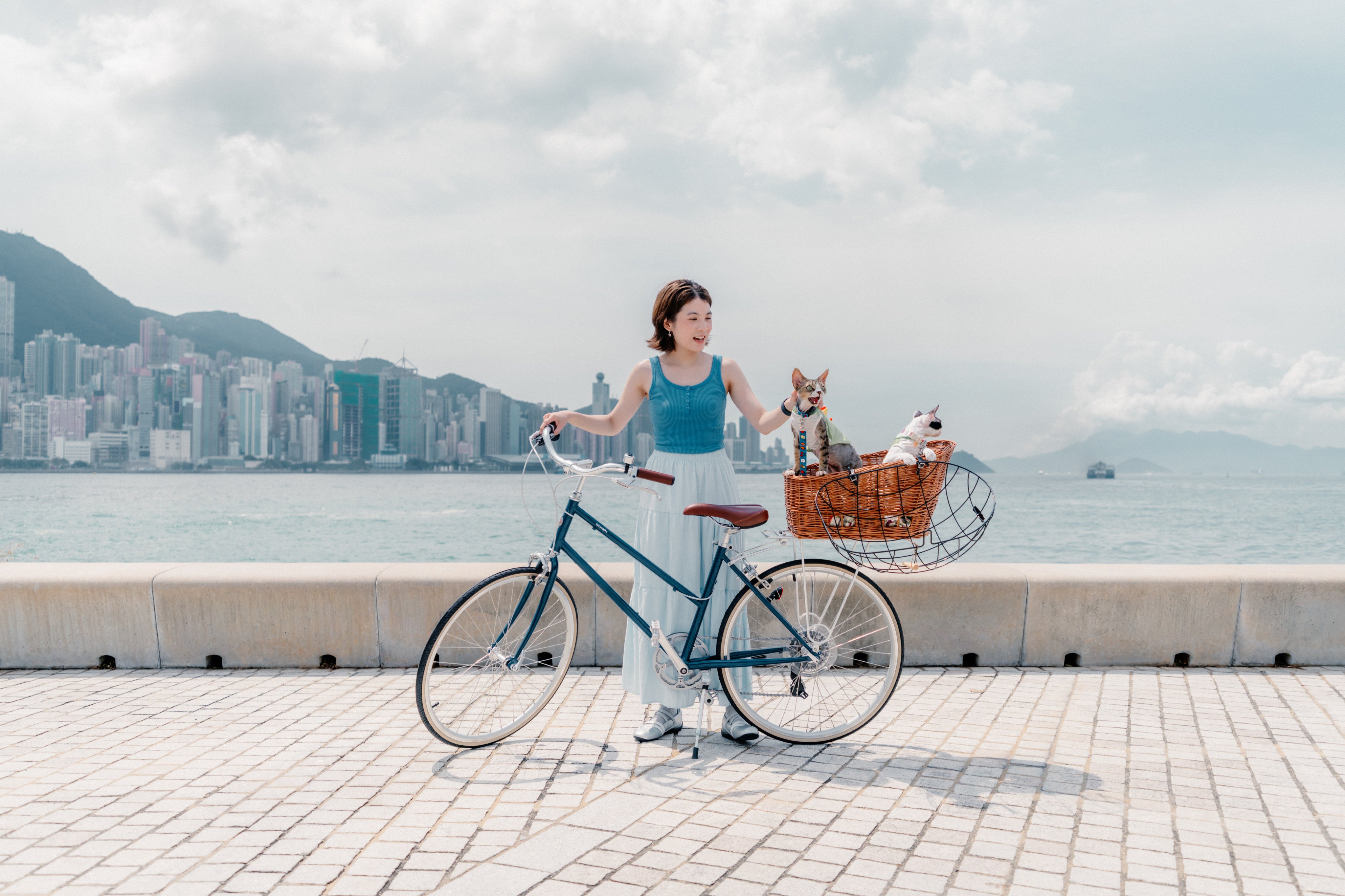 WestK Pet Club offers pet-friendly bicycle rentals, among other things. Photo: courtesy West Kowloon Cultural District