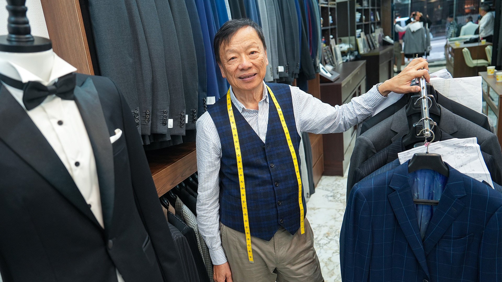 Hong Kong tailor Benny Woo