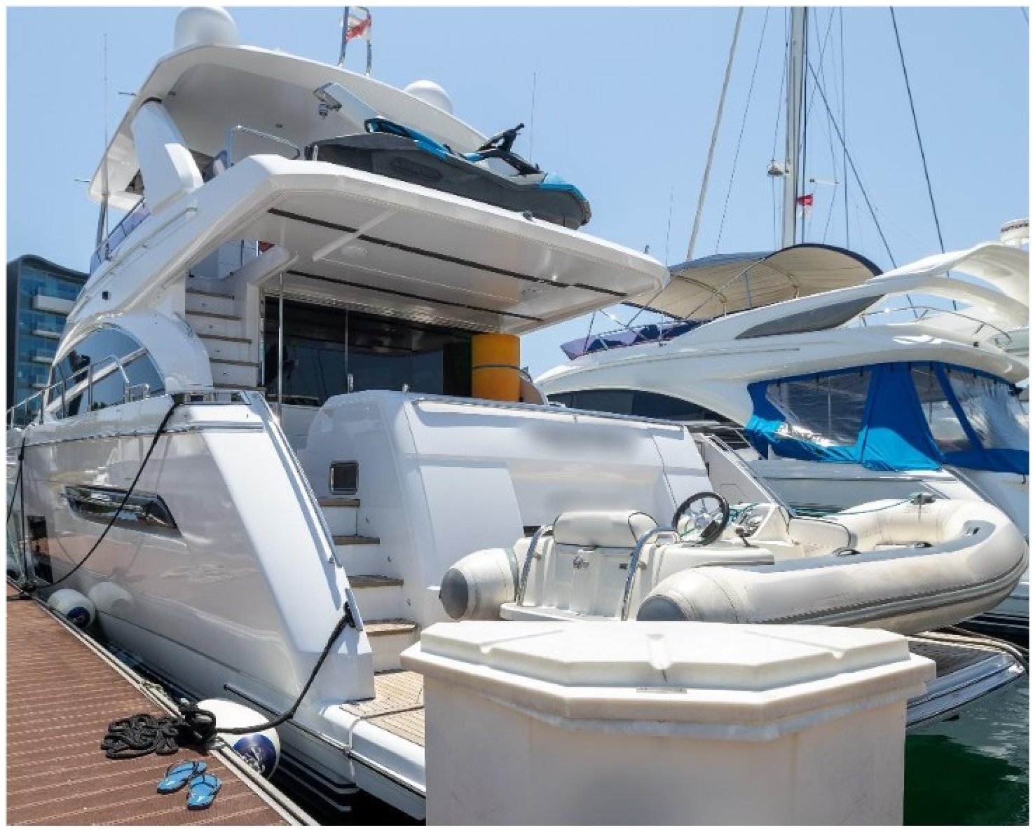 A yacht tied to the Prince Holding Group was seized during a raid last month. Photo: Singapore Police Force A yacht tied to the Prince Holding Group was seized during a raid last month. Photo: Singapore Police Force