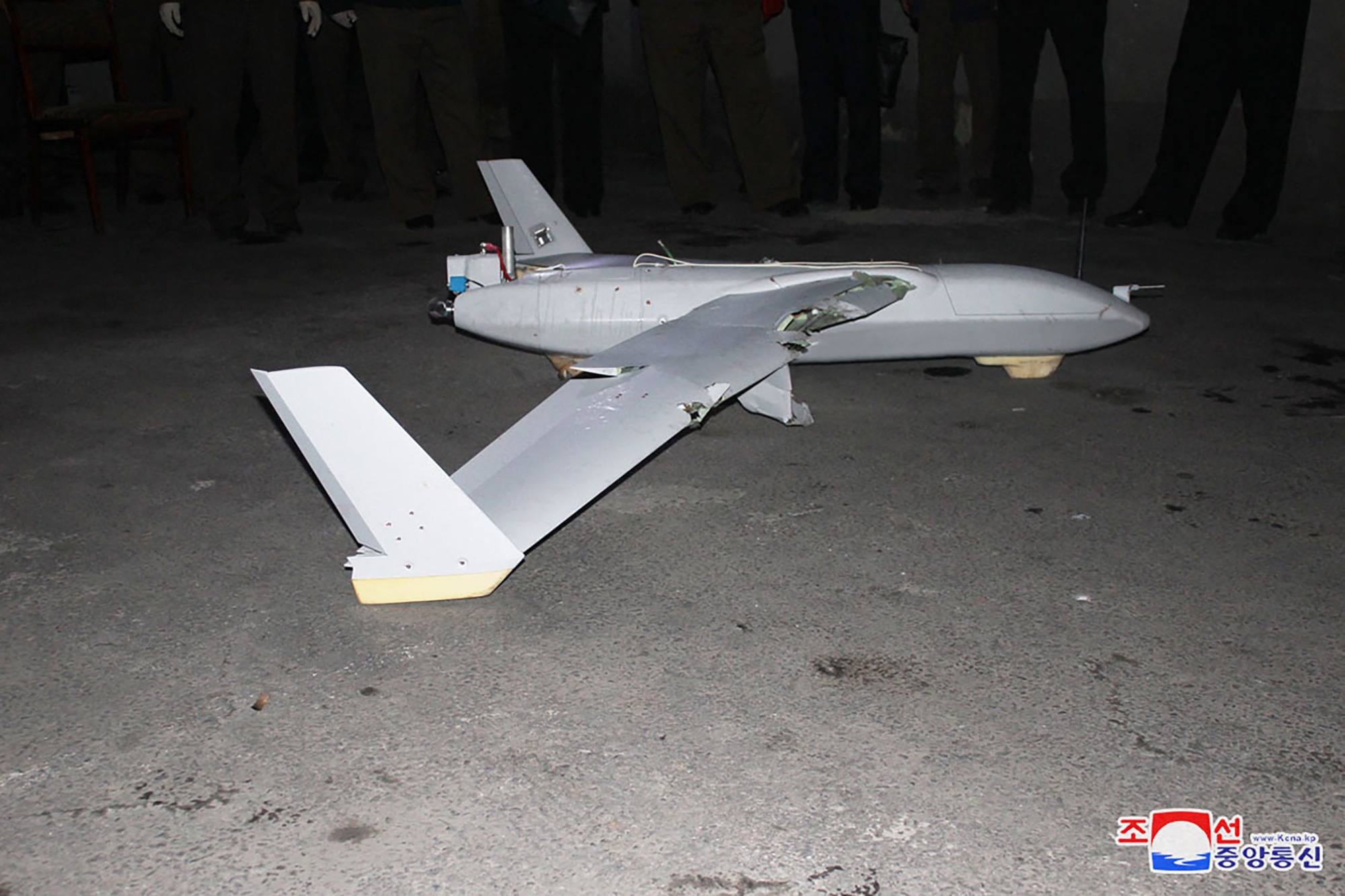 This undated picture released by North Korea’s state news outlet on October 19, 2024, shows what is claimed to be a recovered South Korean drone, at an undisclosed location in North Korea. Photo: AFP This undated picture released by North Korea’s state news outlet on October 19, 2024, shows what is claimed to be a recovered South Korean drone, at an undisclosed location in North Korea. Photo: AFP