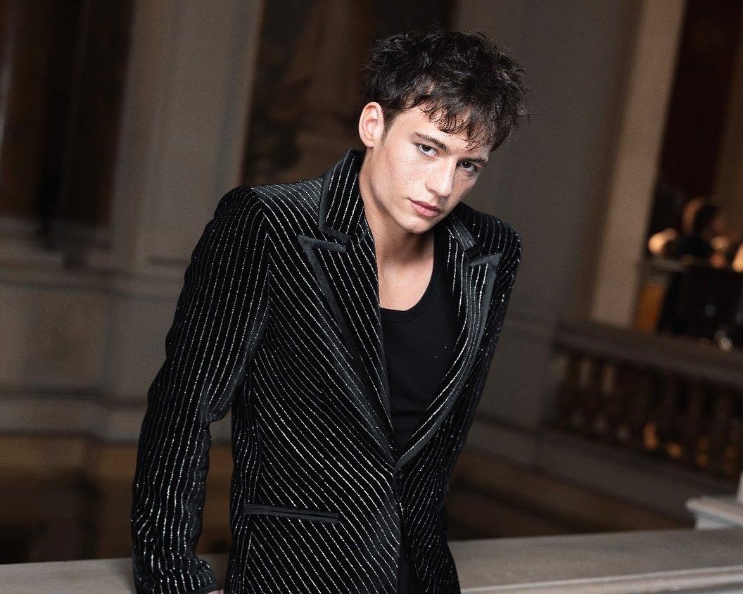 French influencer Bách Buquen at a fashion event. Photo: @bachbuquen/Instagram