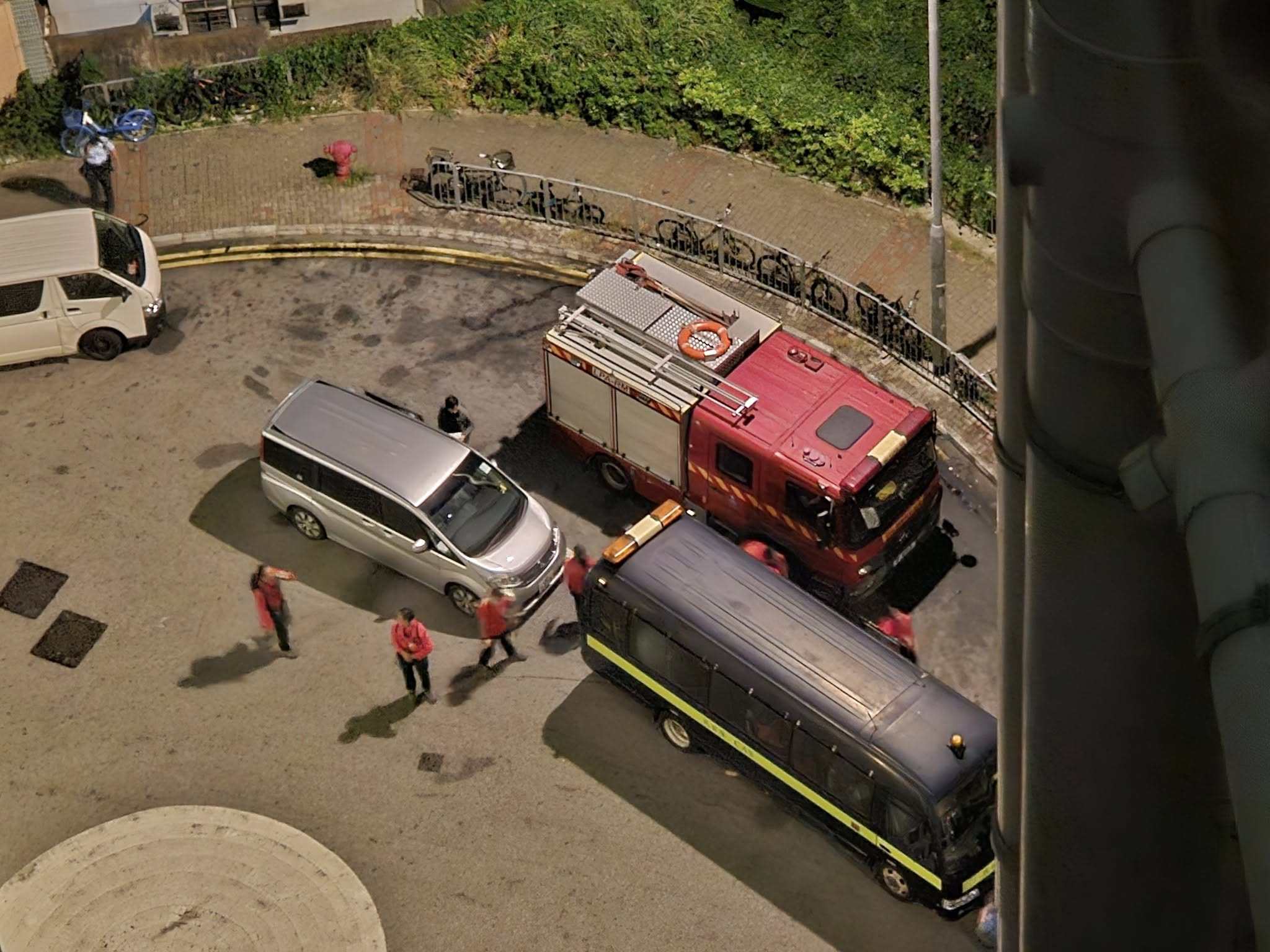 The 77-year-old was located at around 1.40am on Saturday, lying by a waterfall near Tsz Tin Tsuen in Tuen Mun. Photo: Nannan Lau