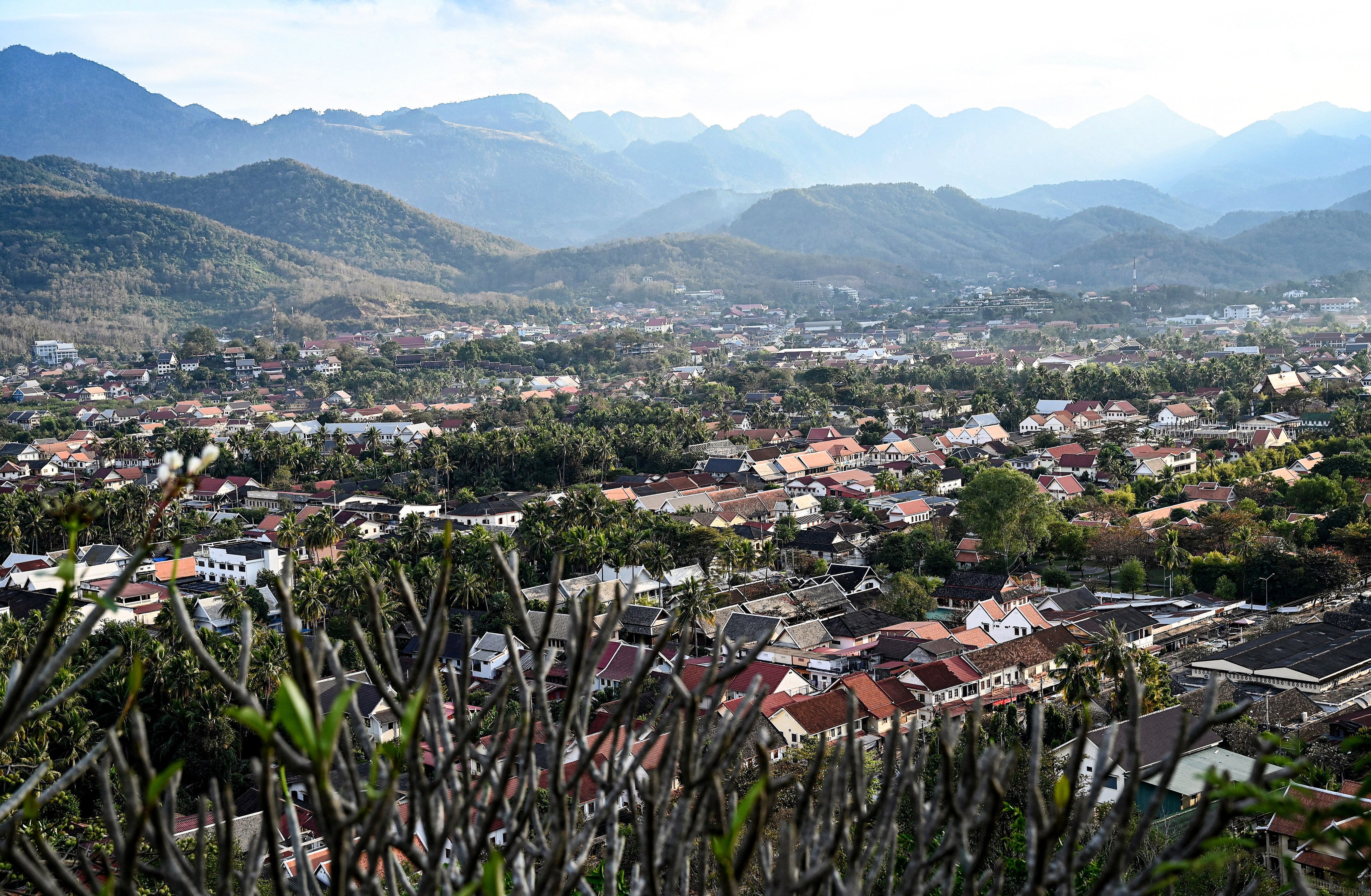 Luang Prabang, Laos. Korean men are reportedly living in Laos for months at a time to purchase sex, often renting flats for their stay. Photo: AFP