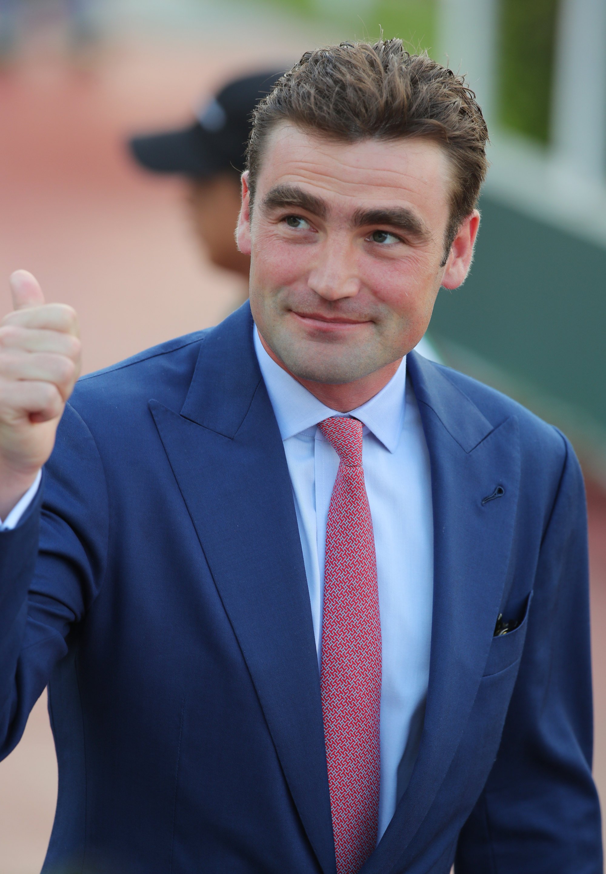 Trainer David Eustace.