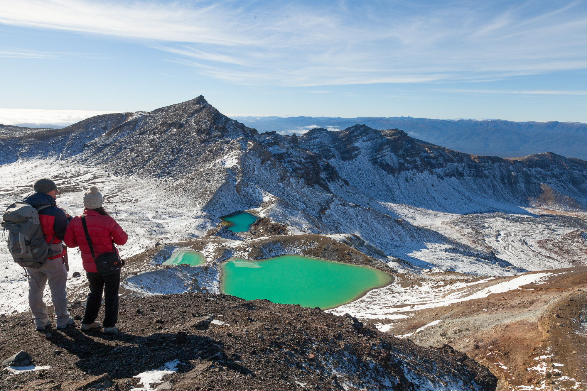 New Zealand’s Emerald Lakes in the North Island’s Tongariro National Park, some of which has been hit by a major wildfire. File photo: Shutterstock Images New Zealand’s Emerald Lakes in the North Island’s Tongariro National Park, some of which has been hit by a major wildfire. File photo: Shutterstock Images