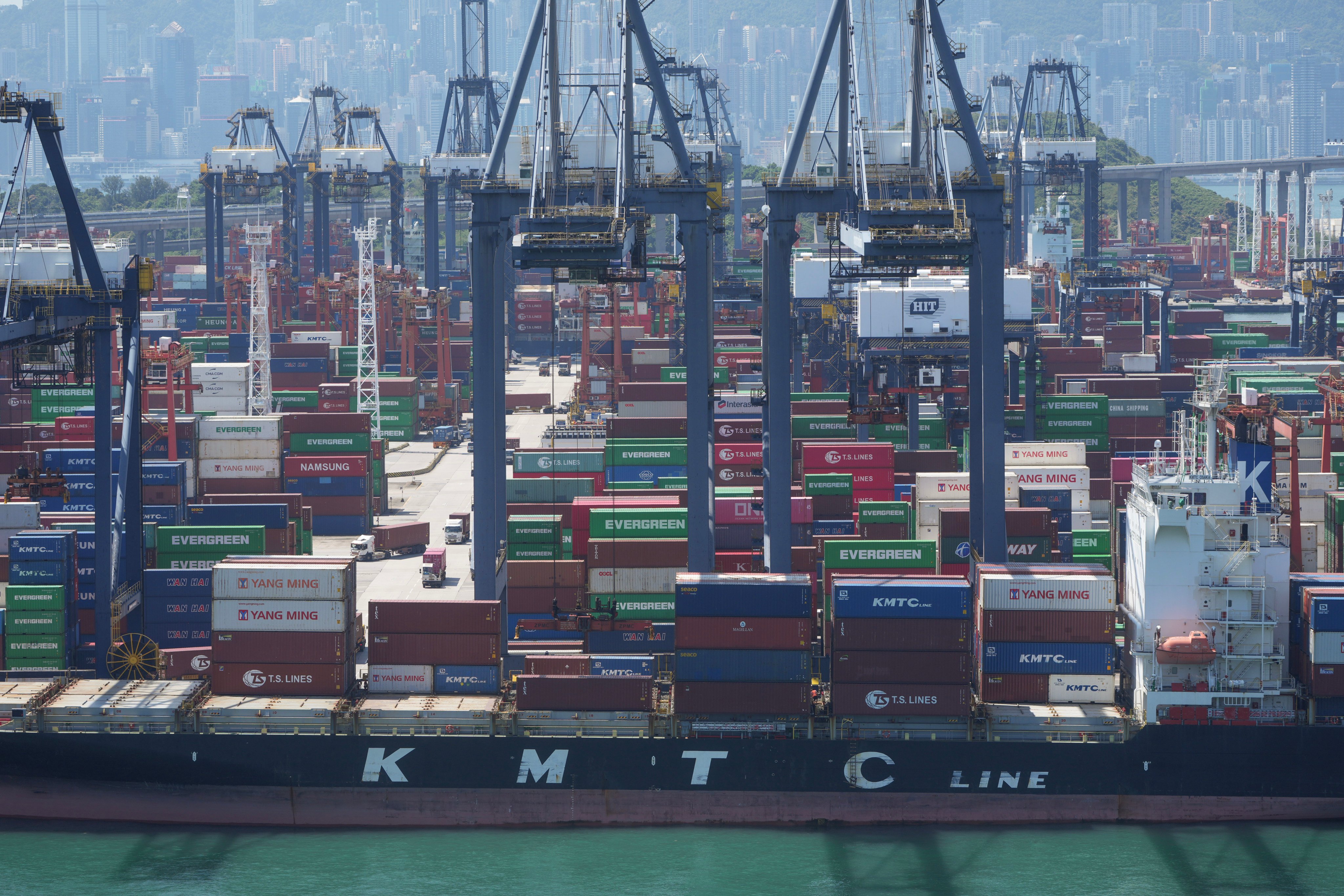 Kwai Tsing Container Terminals in Kwai Chung. Photo: Sam Tsang