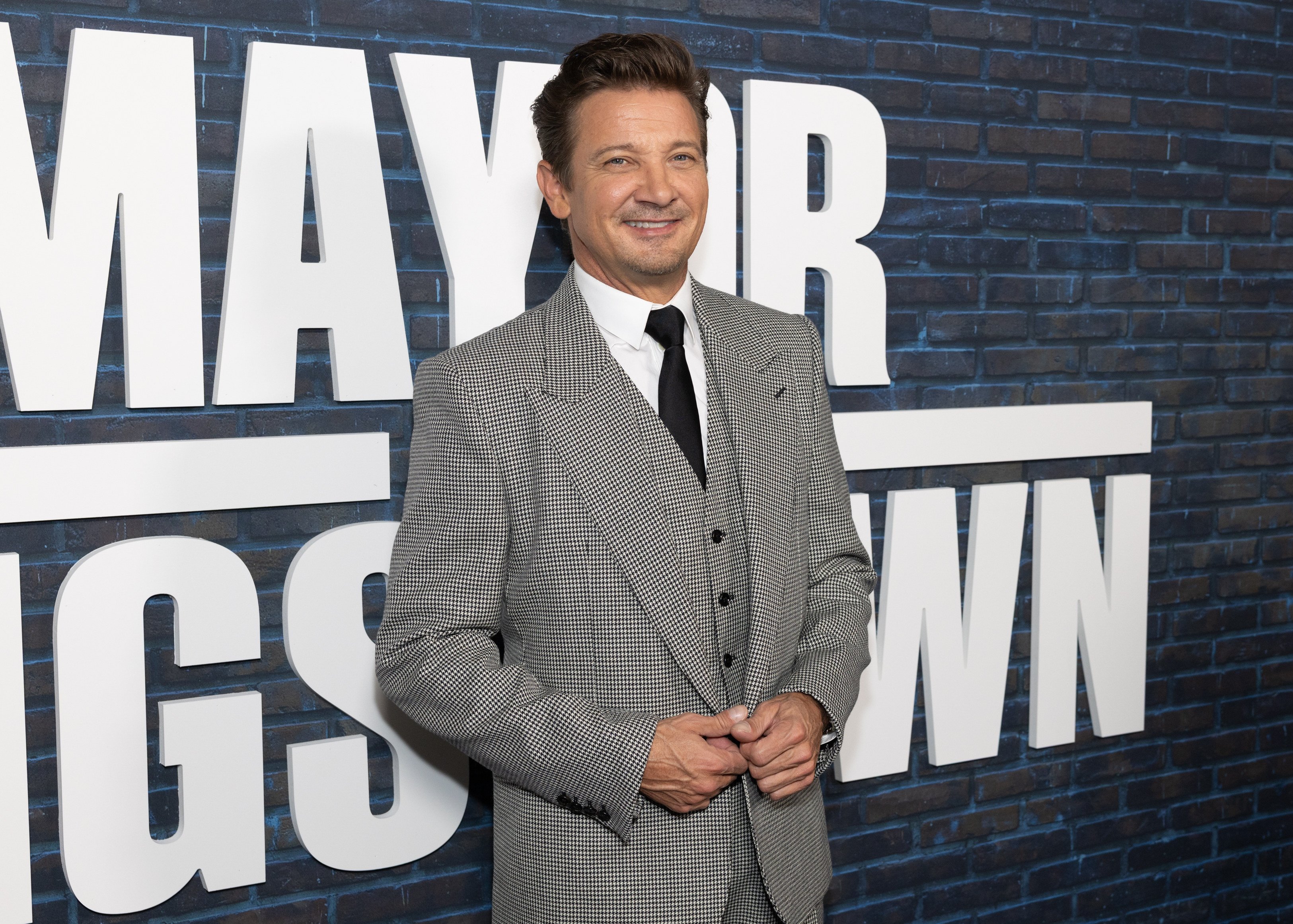 Jeremy Renner attends the premiere of “Mayor of Kingstown” season 4 in New York last month. Photo: Invision/AP