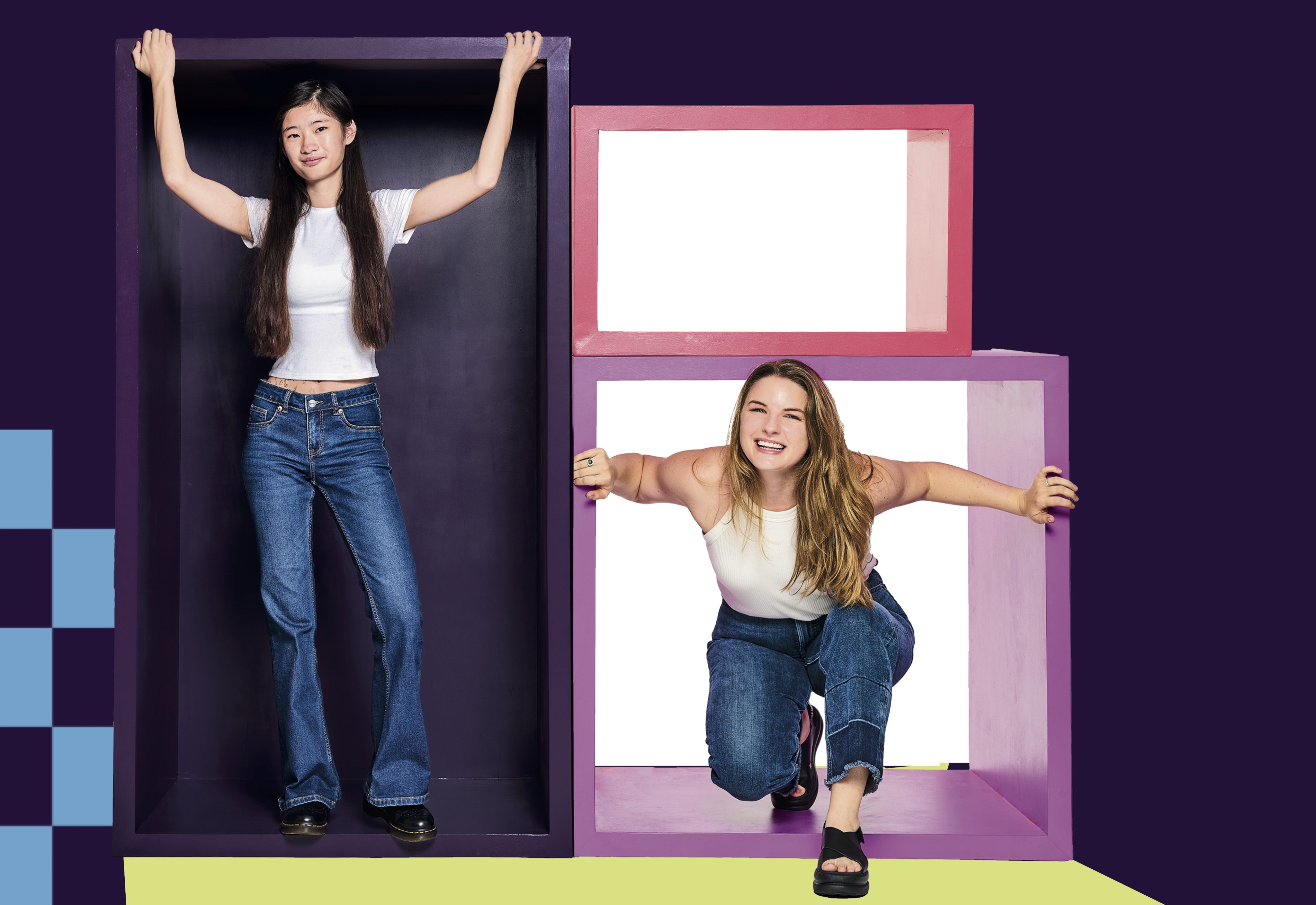 Teenage mental health podcaster Shulin Ho (left) and trauma therapist Emily Kusunoki will talk about how everyday acts can help us heal, at TEDxTinHauWomen 2025, on November 8 at Hong Kong’s Xiqu Centre. Photo: TEDxTinHauWomen