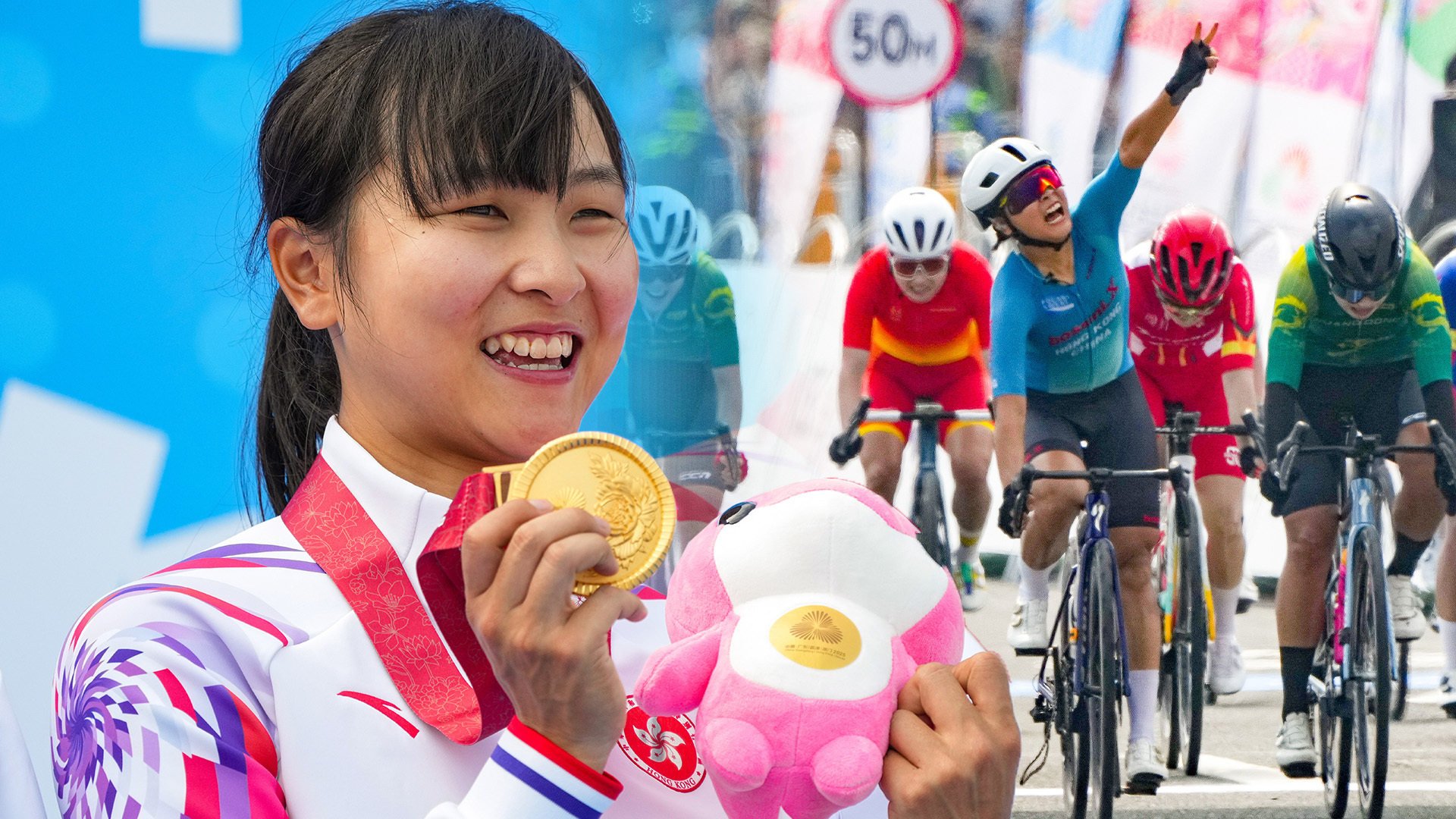 Hong Kong cyclist Ceci Lee Sze-wing