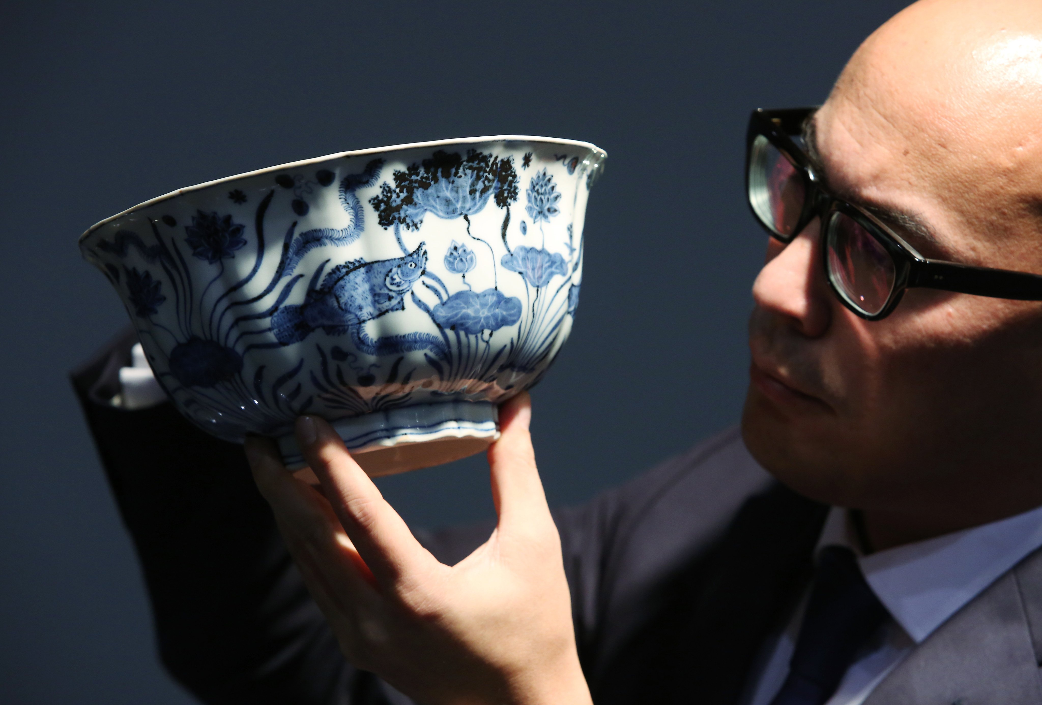 The Ming dynasty was a prosperous time of culture and trade. Blue-and-white porcelain made during the Ming dynasty is prized around the world. Photo: Sam Tsang