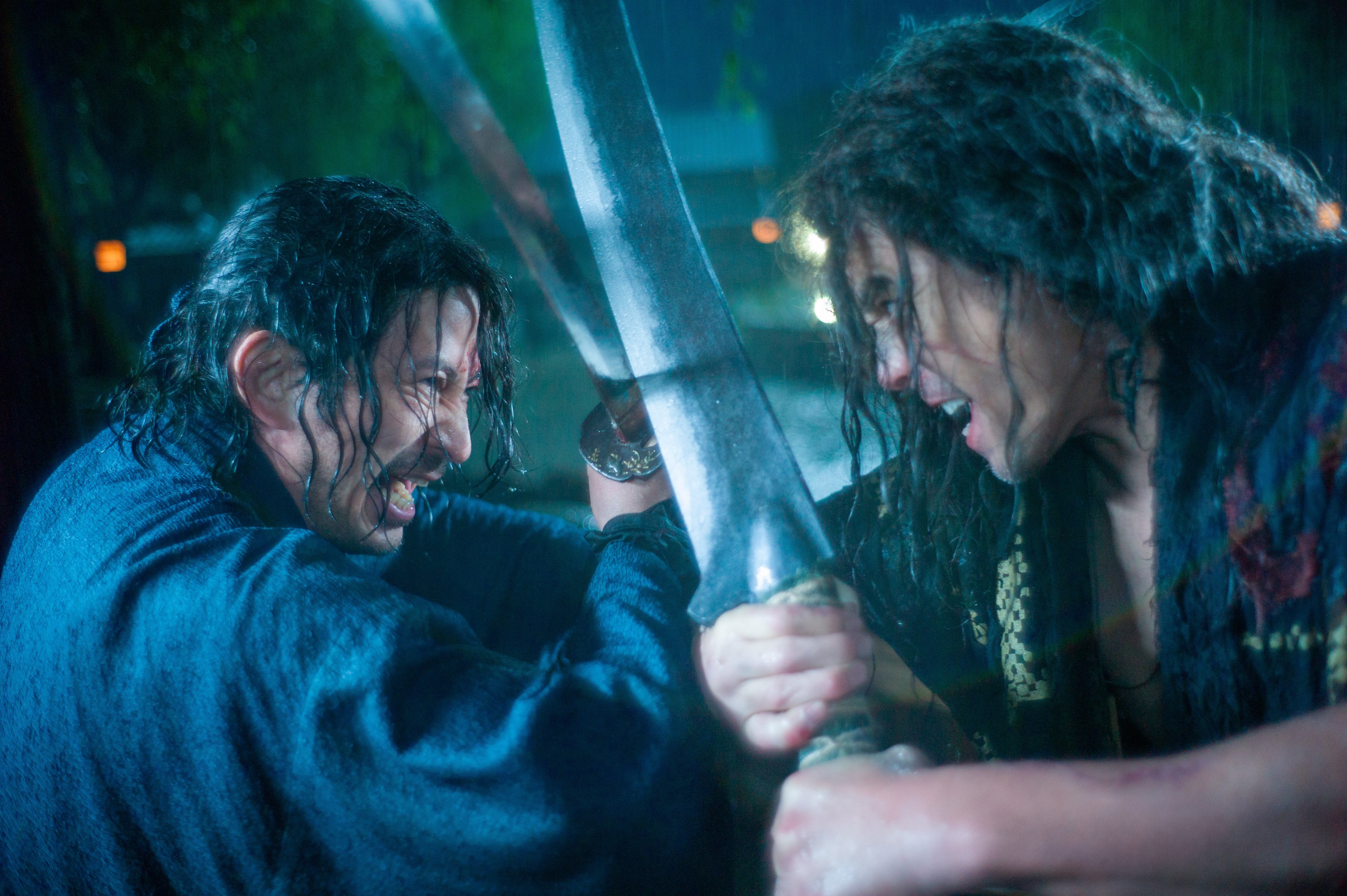 Junichi Okada (left) and Hideaki Ito in a still from Last Samurai Standing, Netflix’s riveting new period drama with alluring characters and expertly choreographed fight sequences. Photo: Netflix