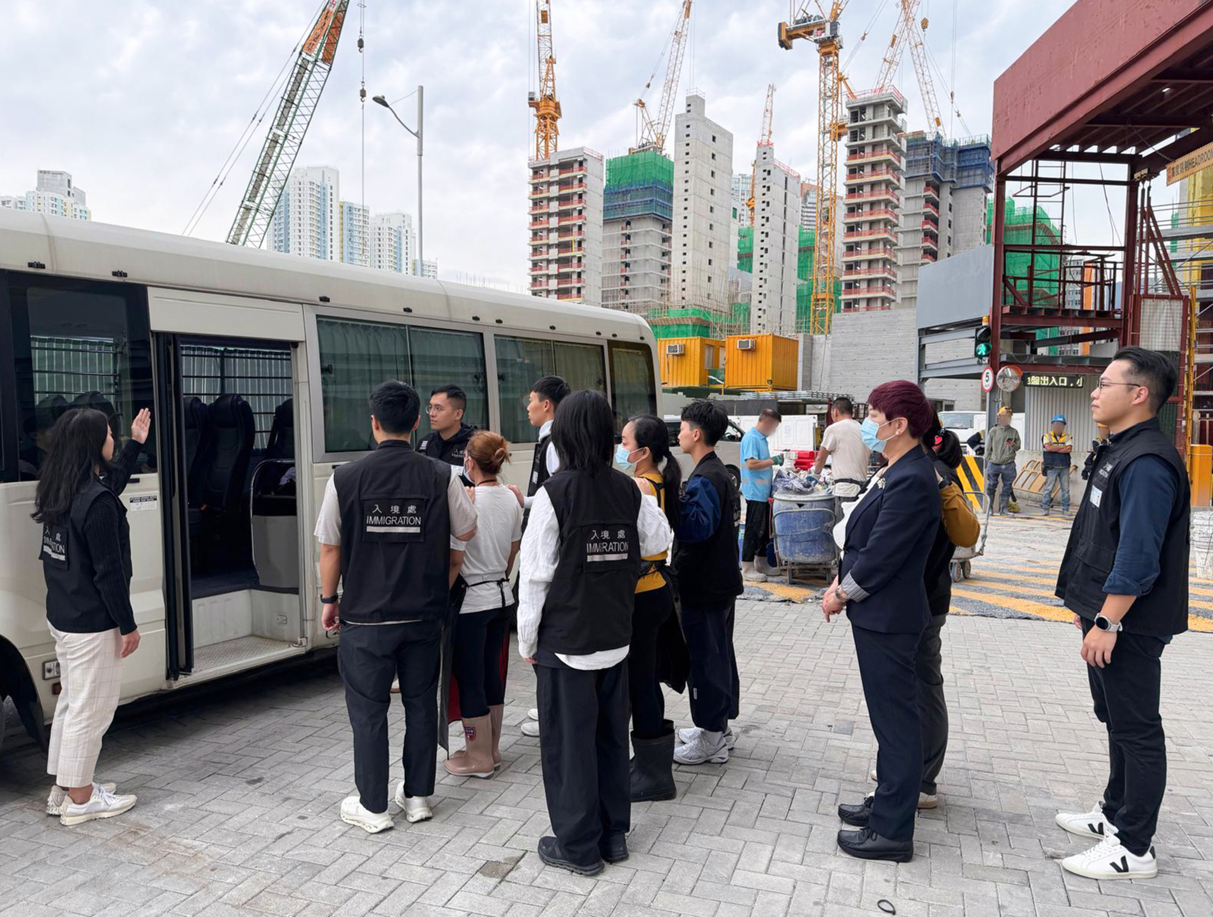 Officers searched 47 locations across the city in the eight-day operation, combing through locations such as restaurants, retail shops and entertainment venues. Photo: Handout