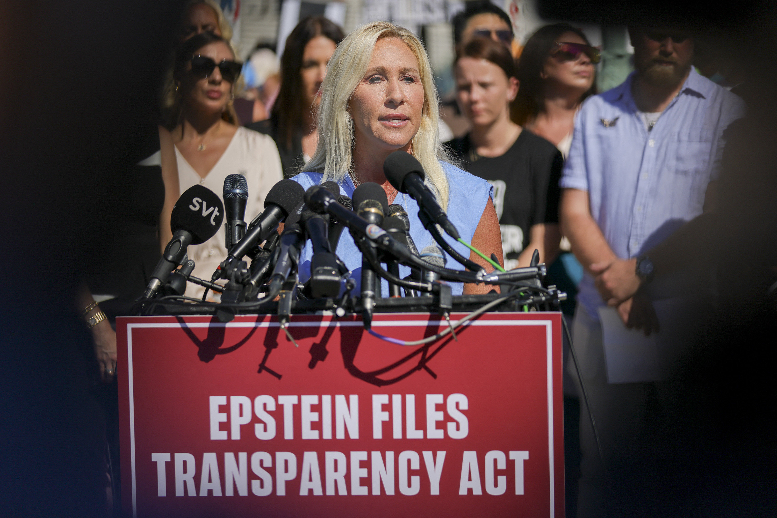 Republican congresswoman Marjorie Taylor Greene. Photo: TNS