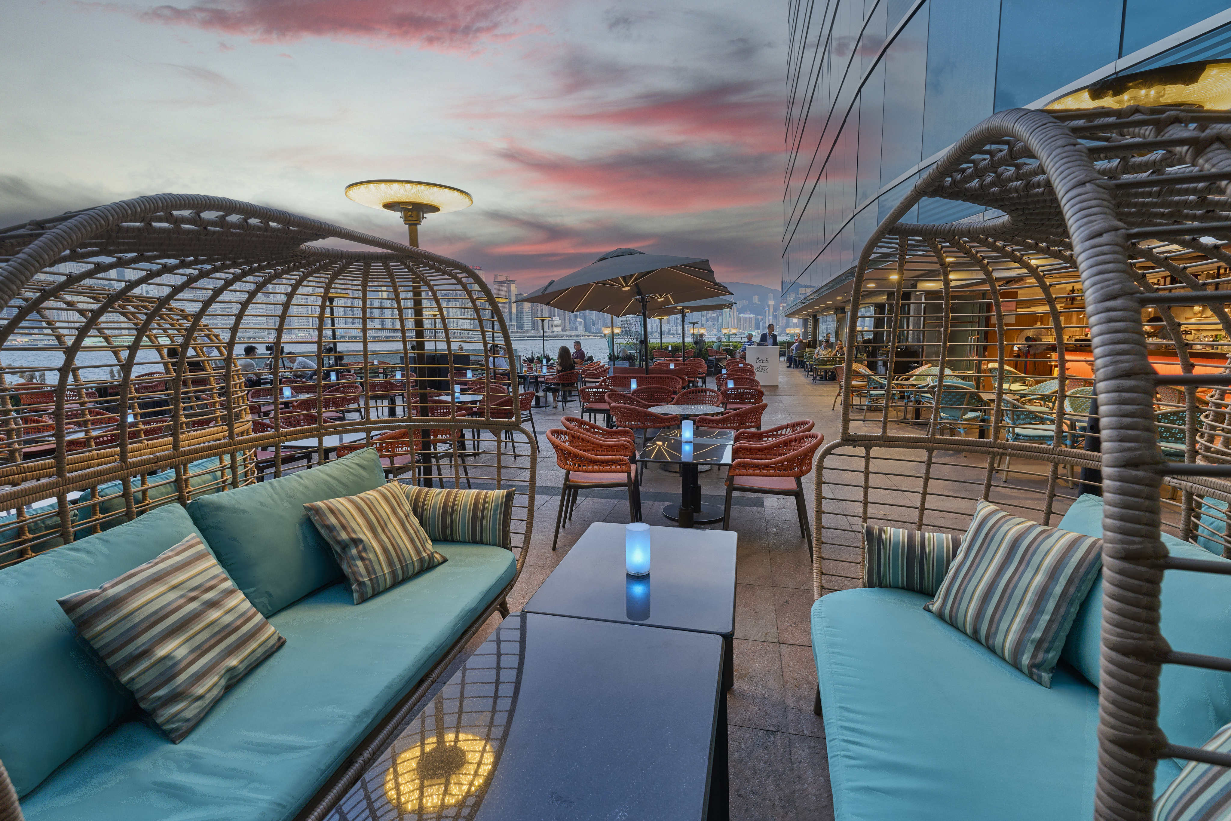 O’Thai’s alfresco seating in Hong Kong. Photo: Handout